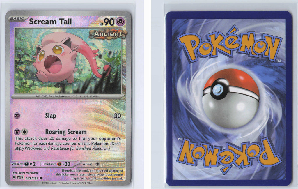 (#042/131) Scream Tail (Master Ball Pattern) [SV: Prismatic Evolutions]