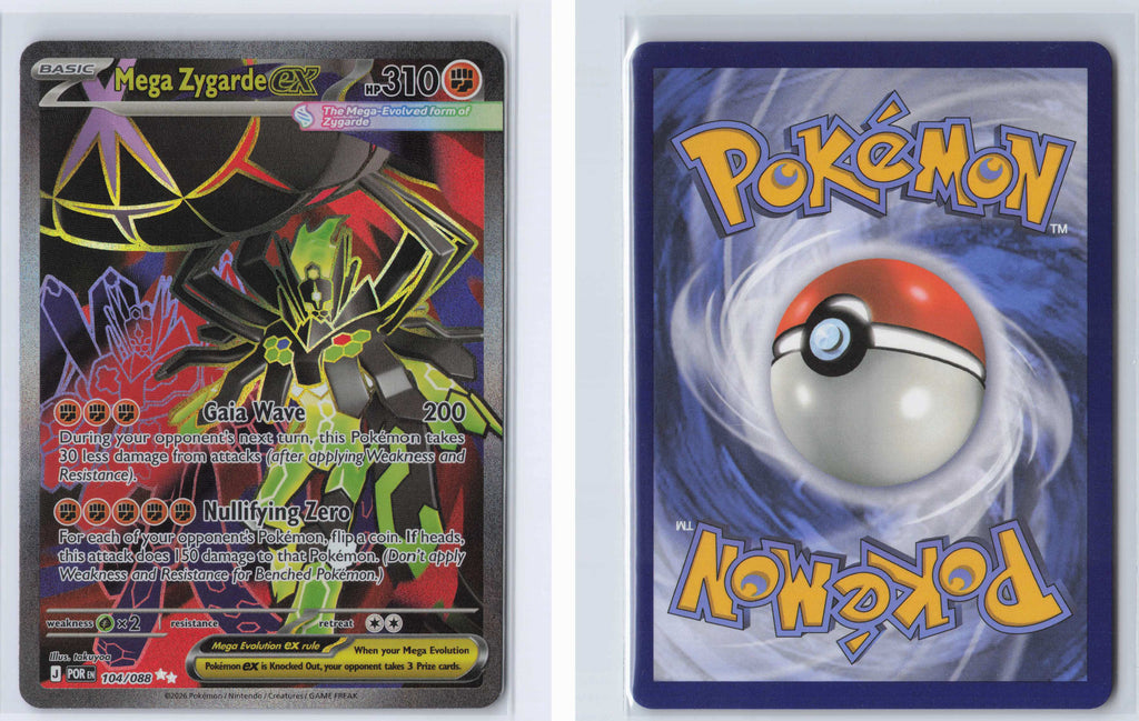 (#104/088) Mega Zygarde ex [ME03: Perfect Order]