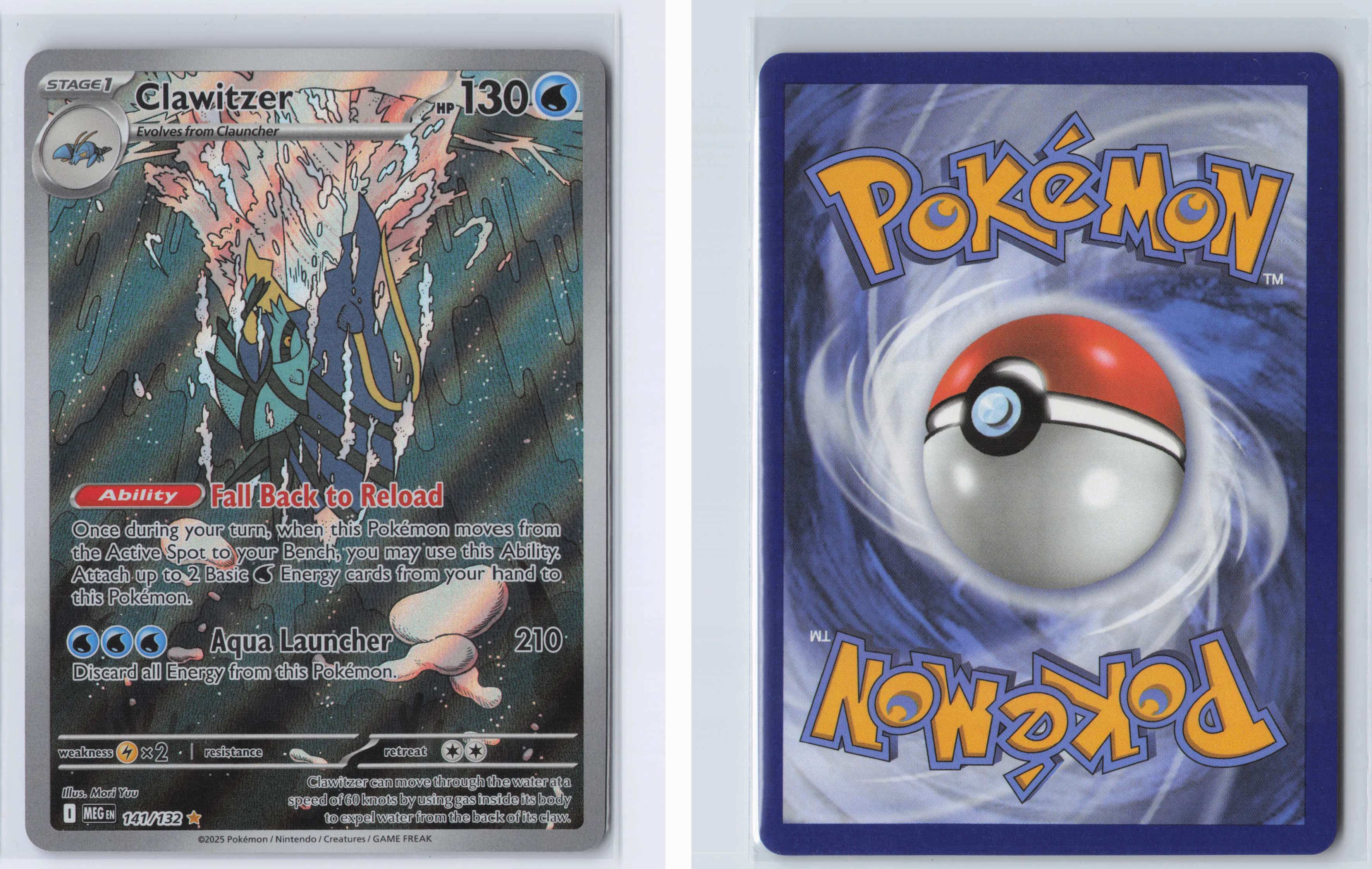 (#141/132) Clawitzer - [ME01: Mega Evolution]