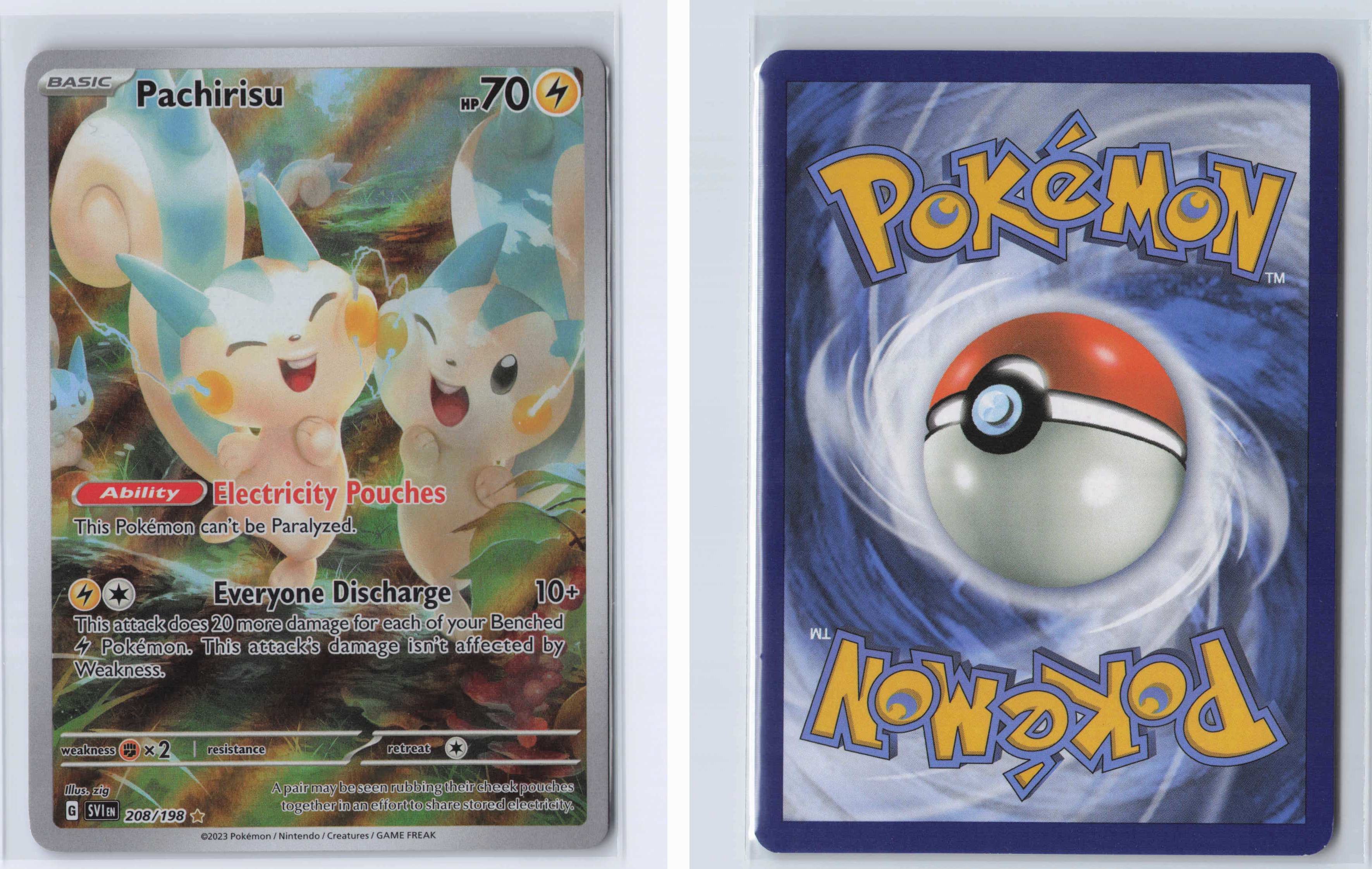 (#208/198) Pachirisu [SV01: Scarlet & Violet Base Set]
