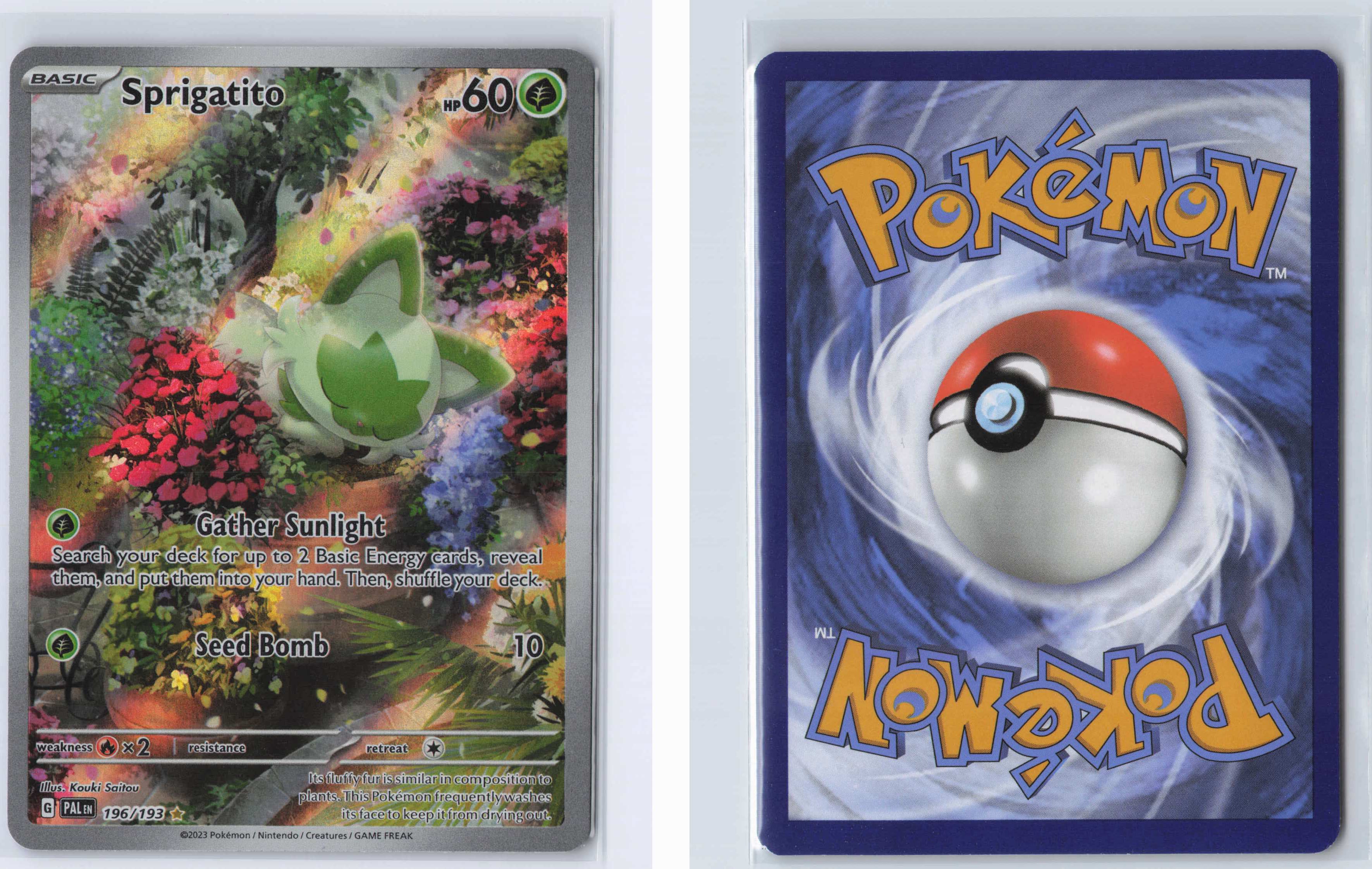 (#196/193) Sprigatito [SV02: Paldea Evolved]