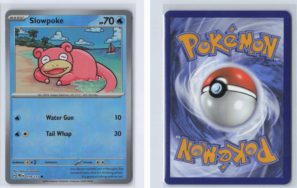 (#018/131) Slowpoke (Master Ball Pattern) [SV: Prismatic Evolutions]