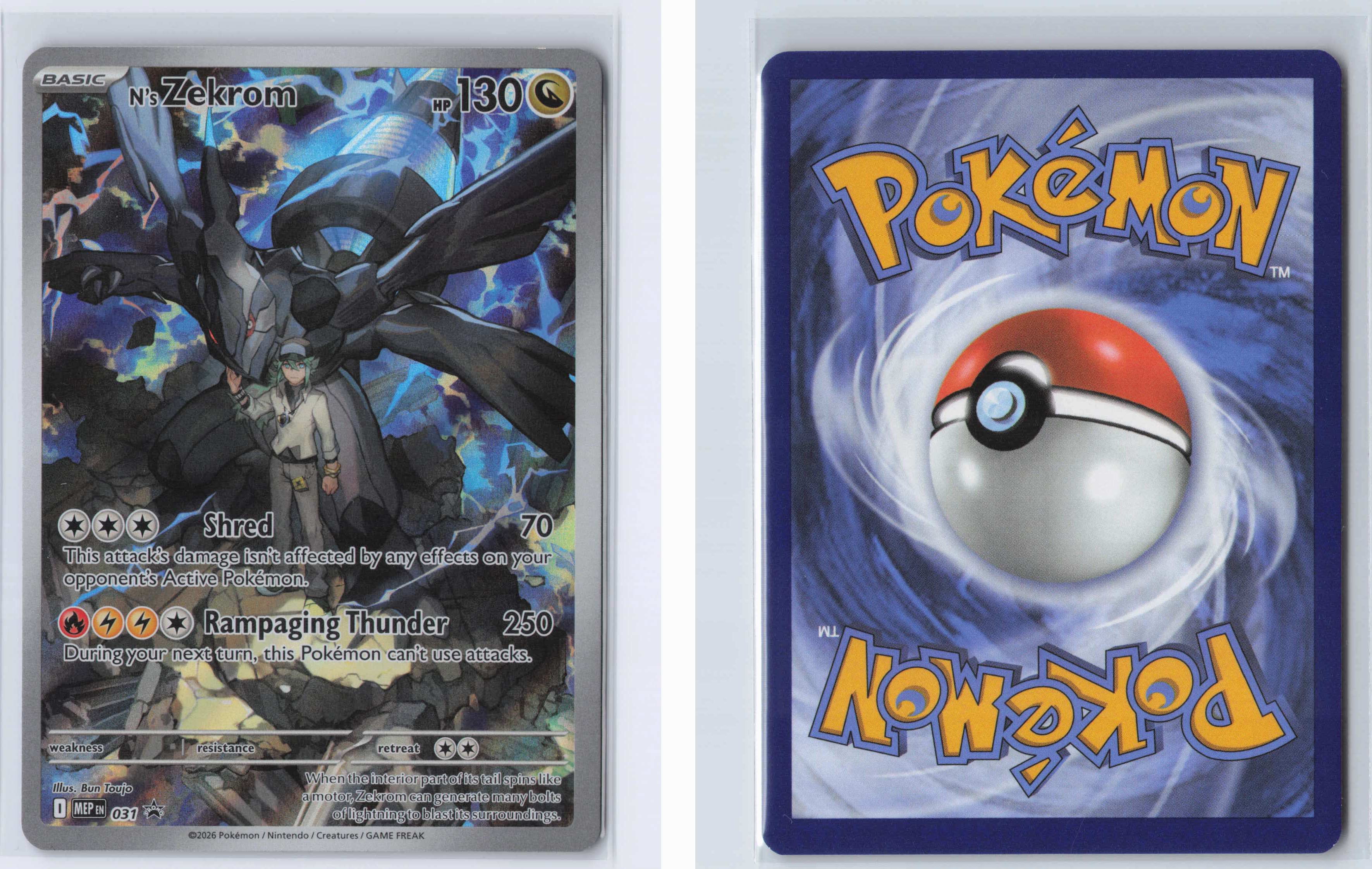 (#31) N's Zekrom - [ME: Mega Evolution Promo]
