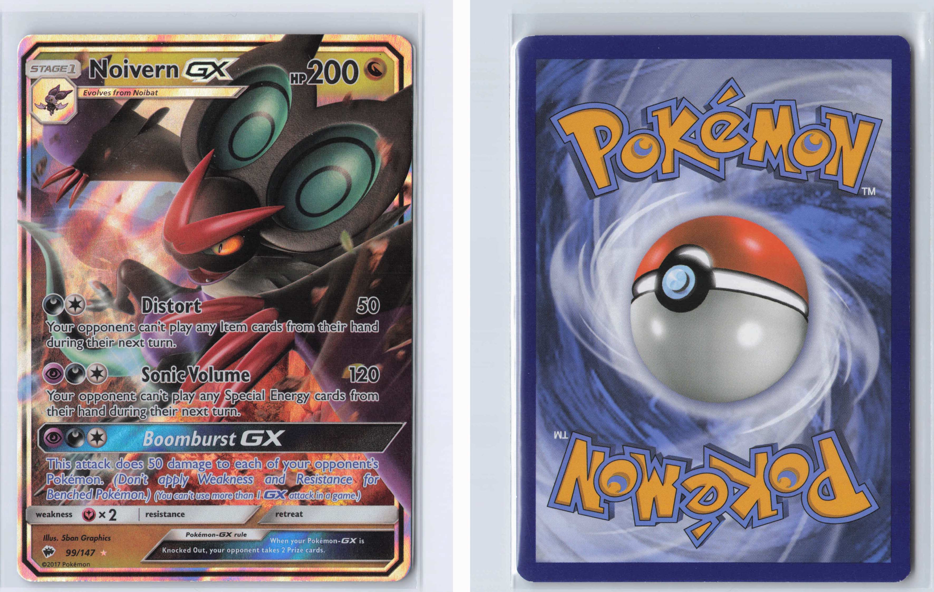 (#99/147) Noivern GX [SM - Burning Shadows]