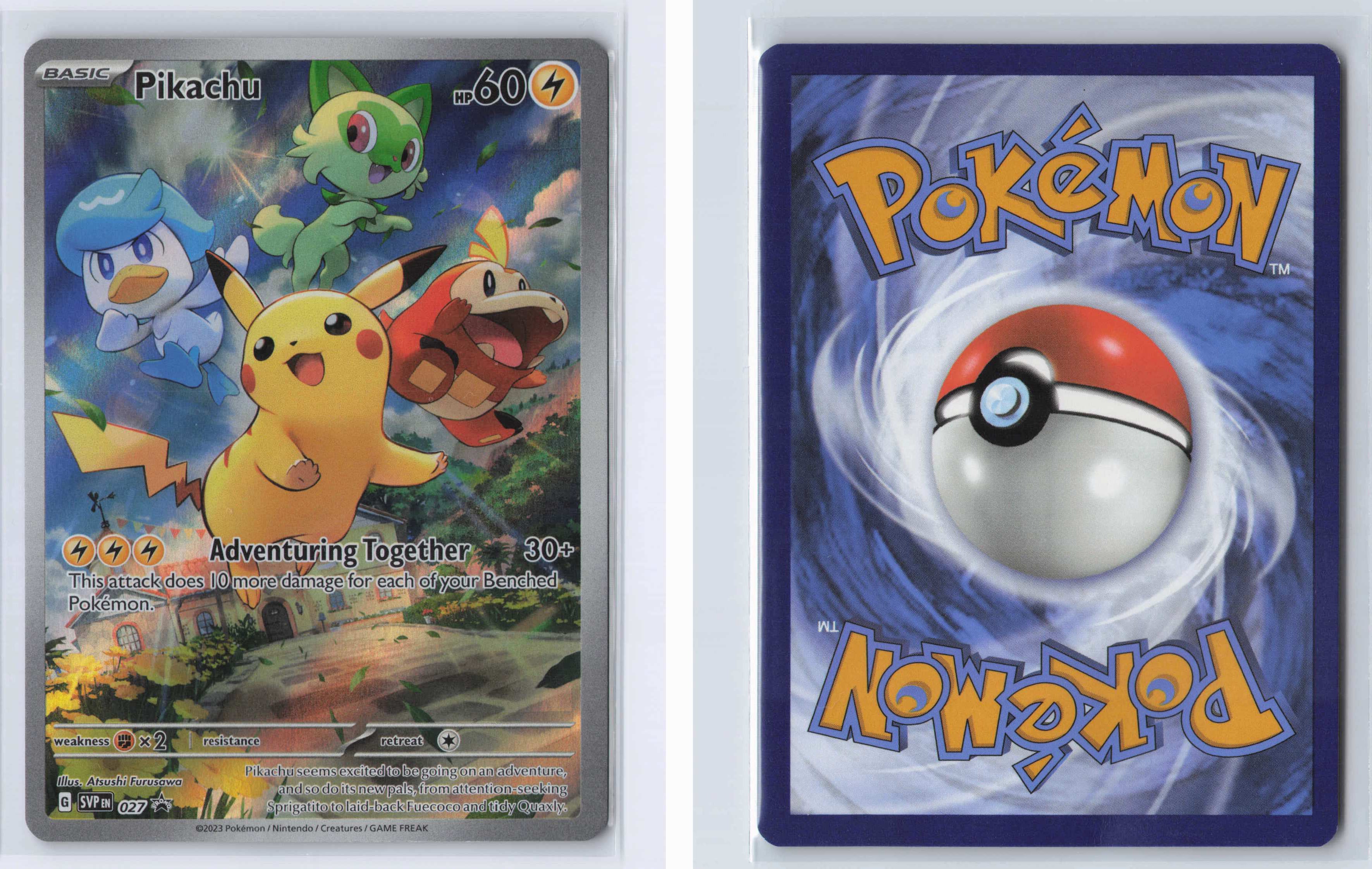 (#27) Pikachu - [SV: Scarlet & Violet Promo Cards]