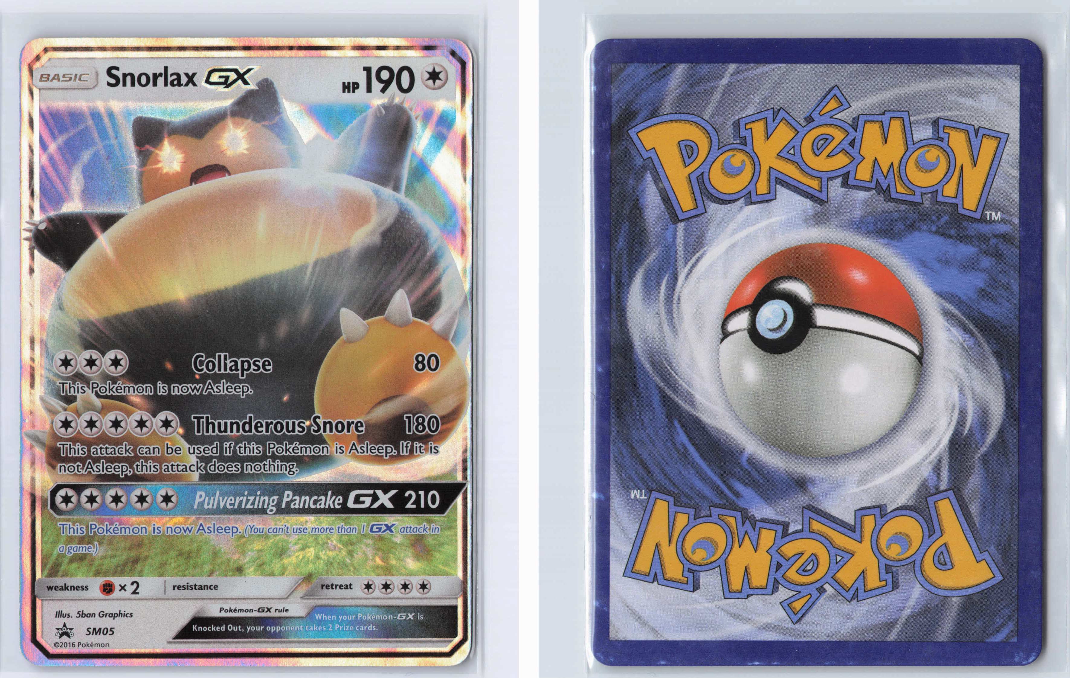 (#SM05) Snorlax GX [SM Promos]