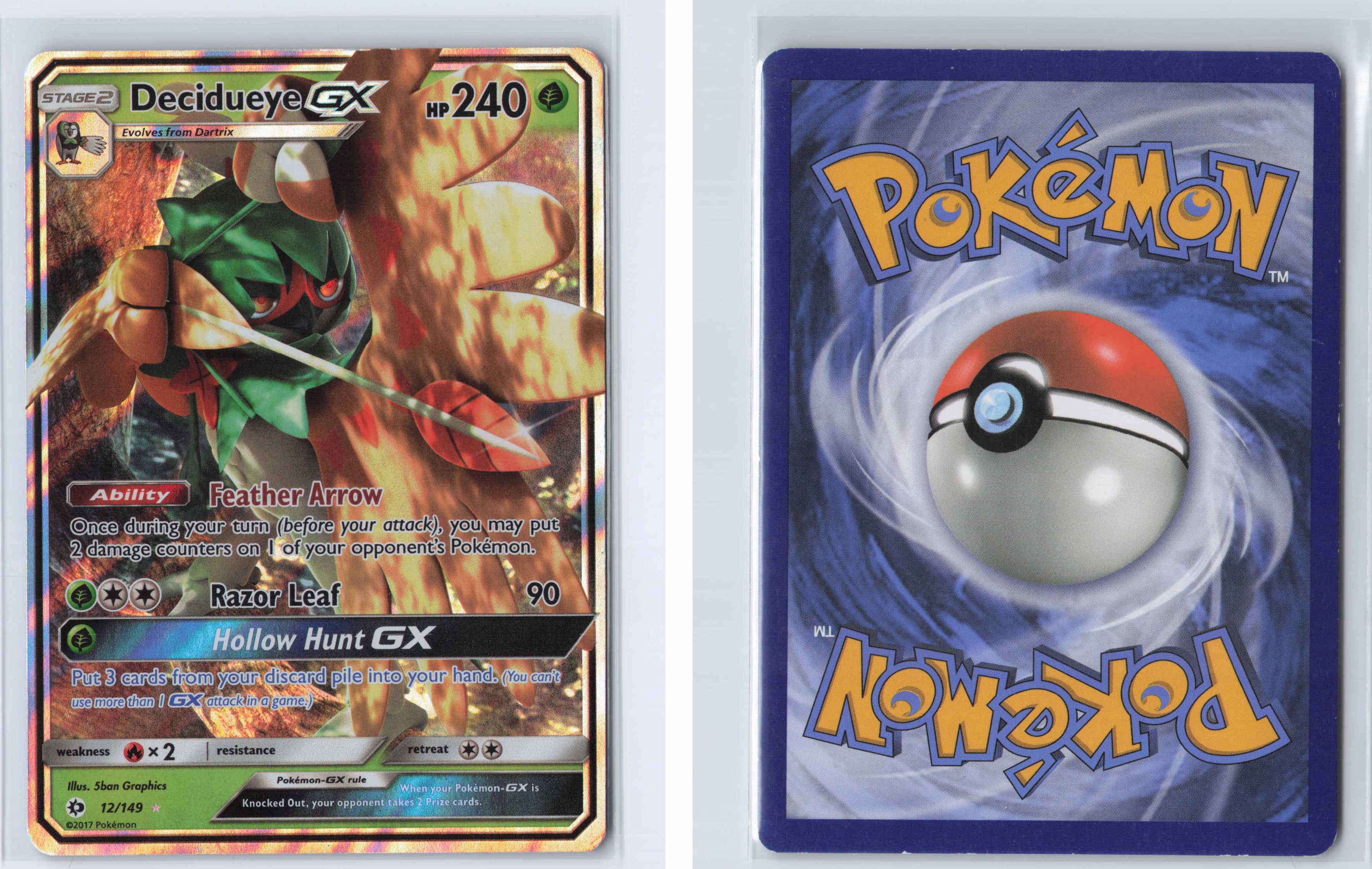 (#12/149) Decidueye GX [SM Base Set]