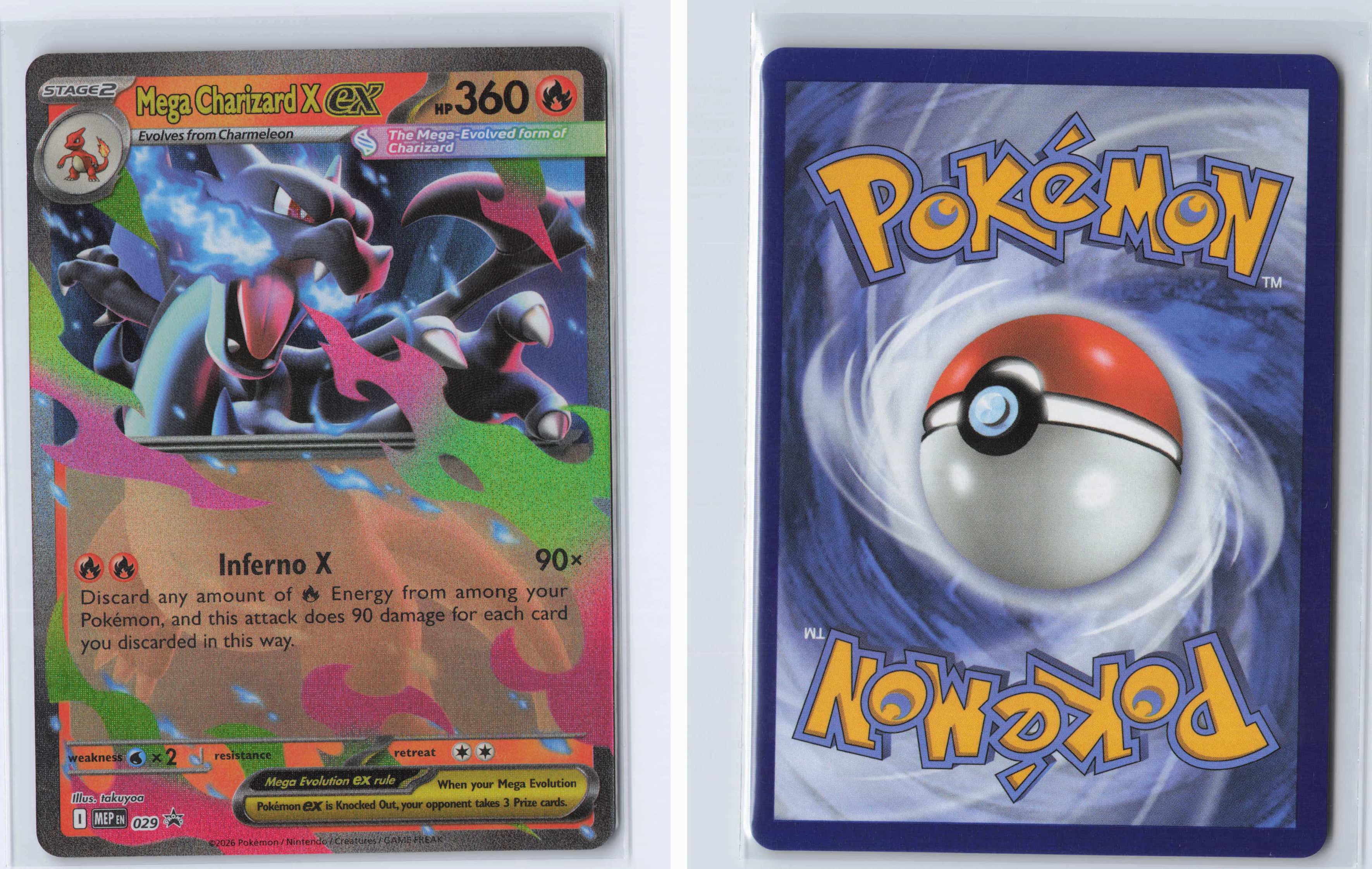 (#29) Mega Charizard X ex [ME: Mega Evolution Promo]