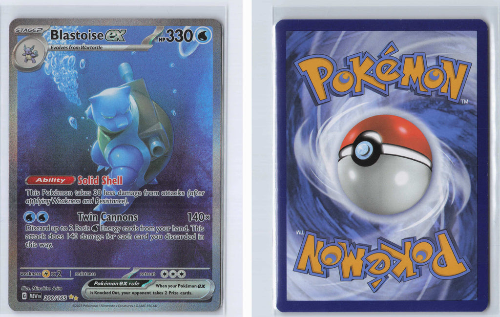 (#200/165) Blastoise ex - [SV: Scarlet & Violet 151]