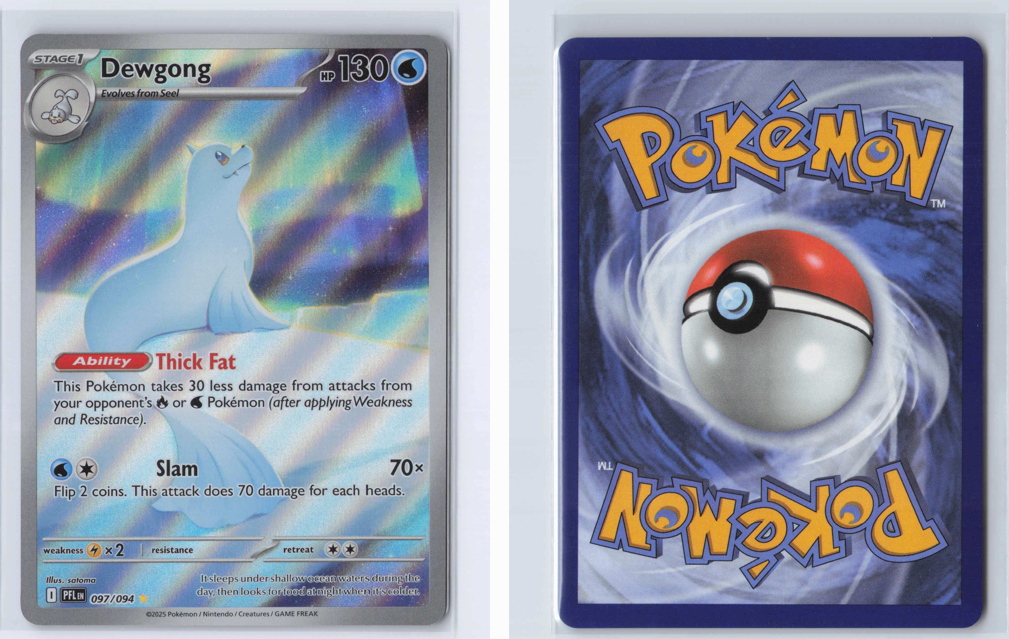 (#097/094) Dewgong [ME02: Phantasmal Flames]