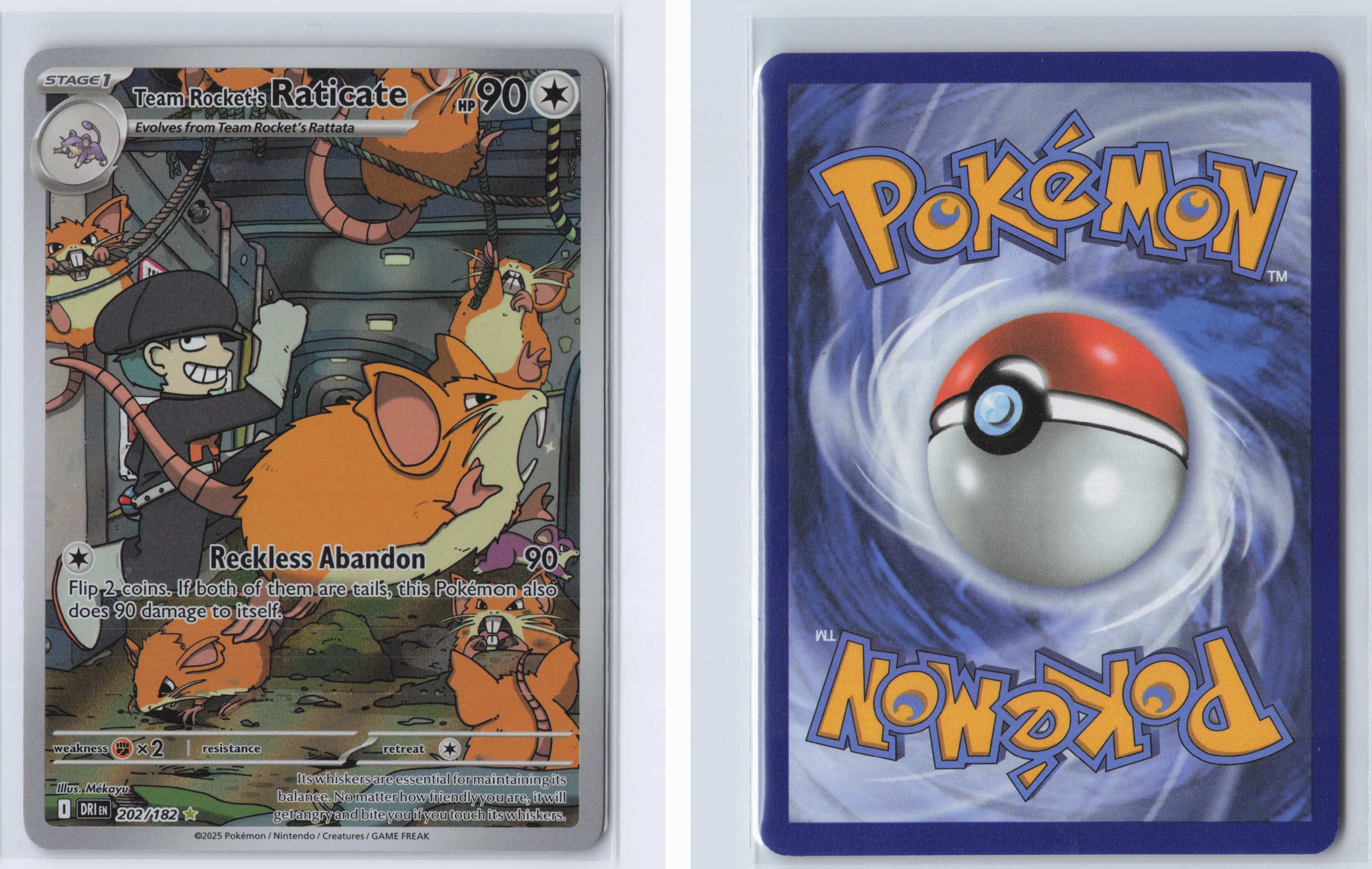 (#202/182) Team Rocket's Raticate [SV10: Destined Rivals]