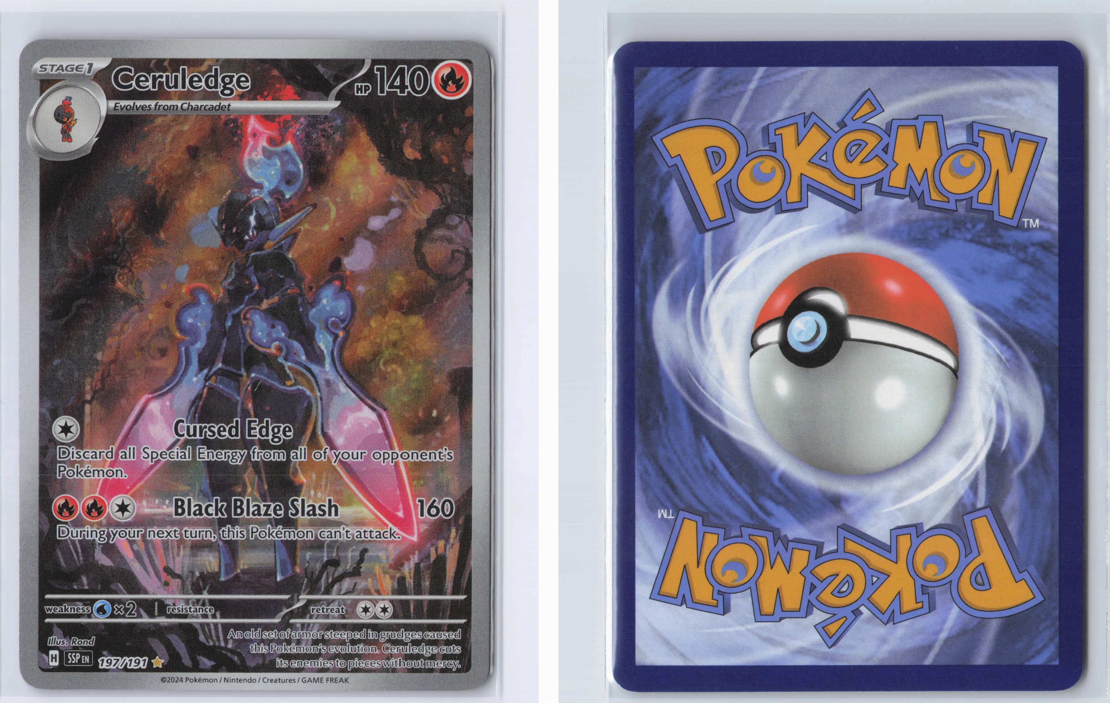 (#197/191) Ceruledge [SV08: Surging Sparks]