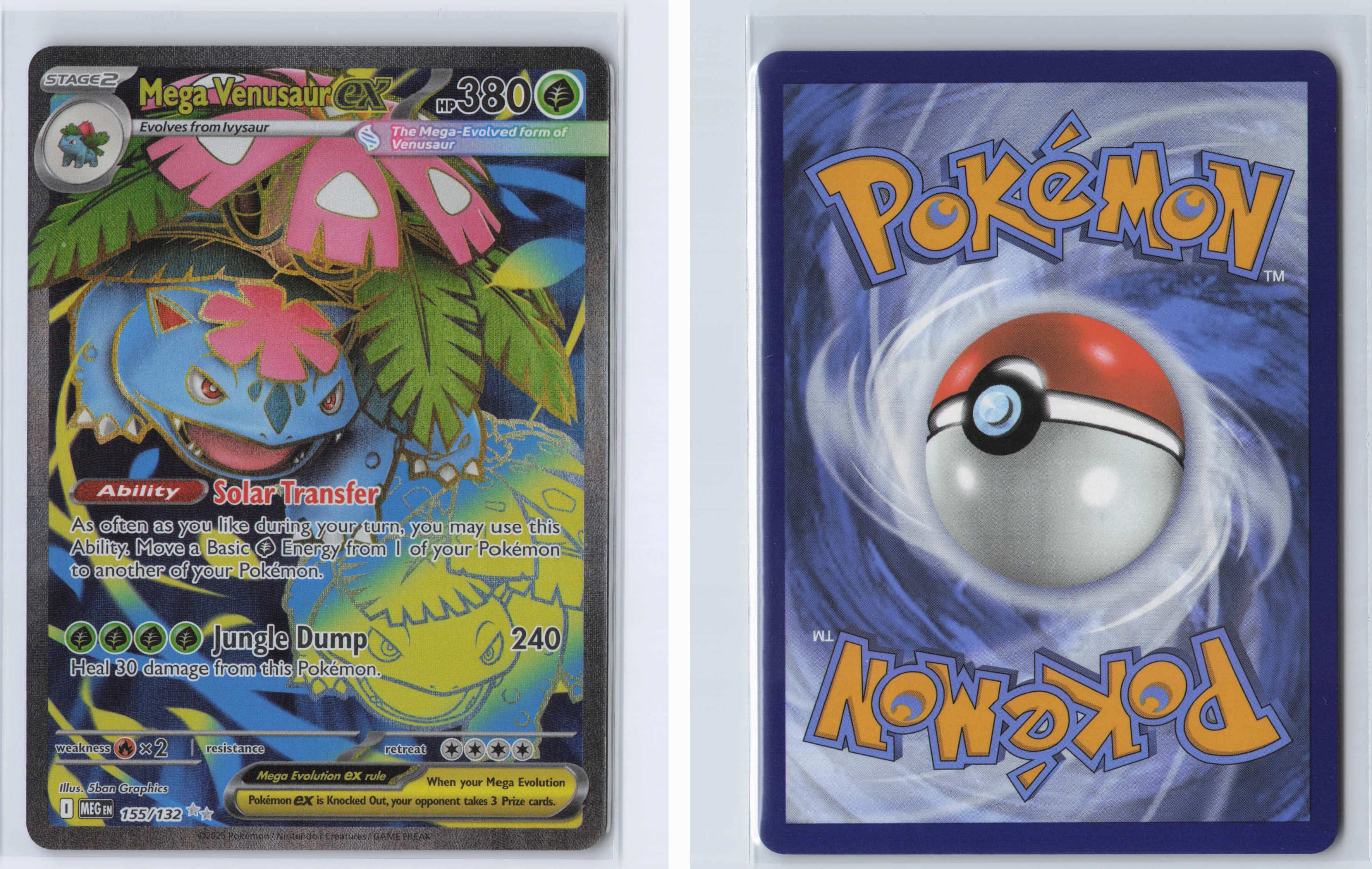 (#155/132) Mega Venusaur ex [ME01: Mega Evolution]