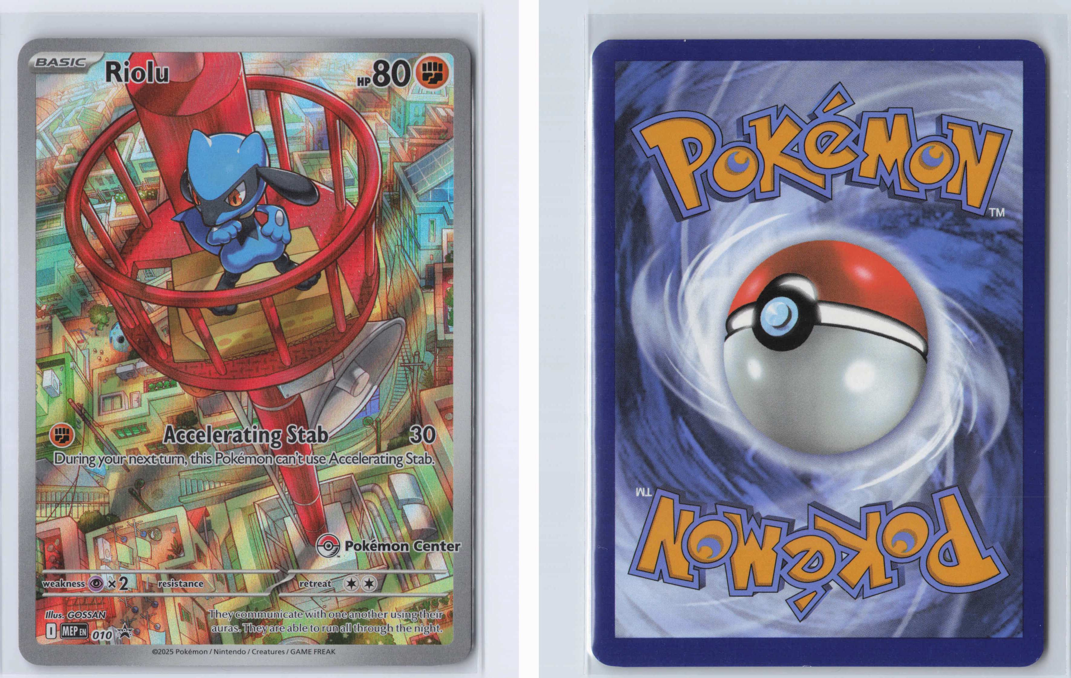(#10) Riolu - (Pokemon Center Exclusive) [ME: Mega Evolution Promo]