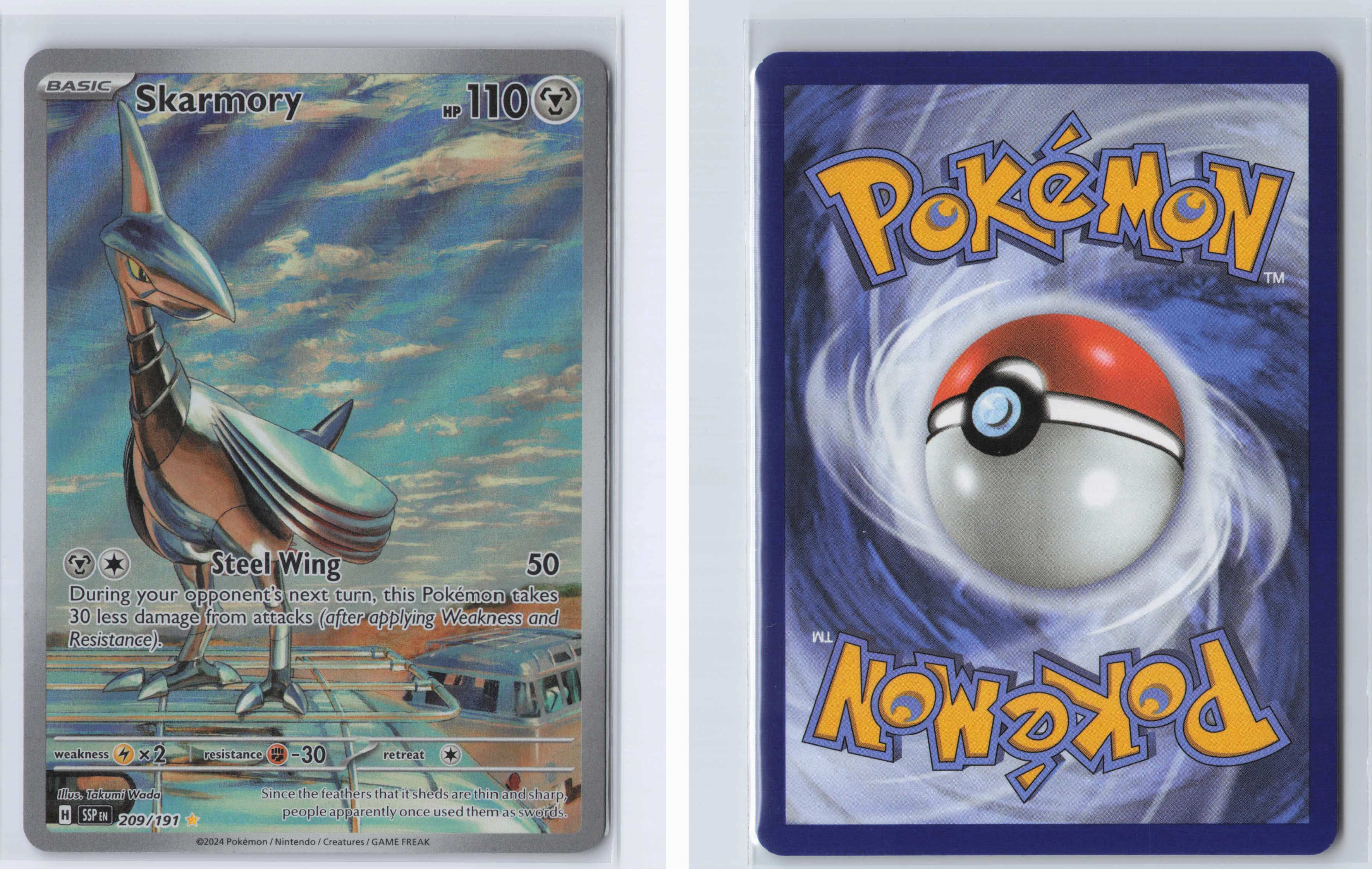 (#209/191) Skarmory [SV08: Surging Sparks]
