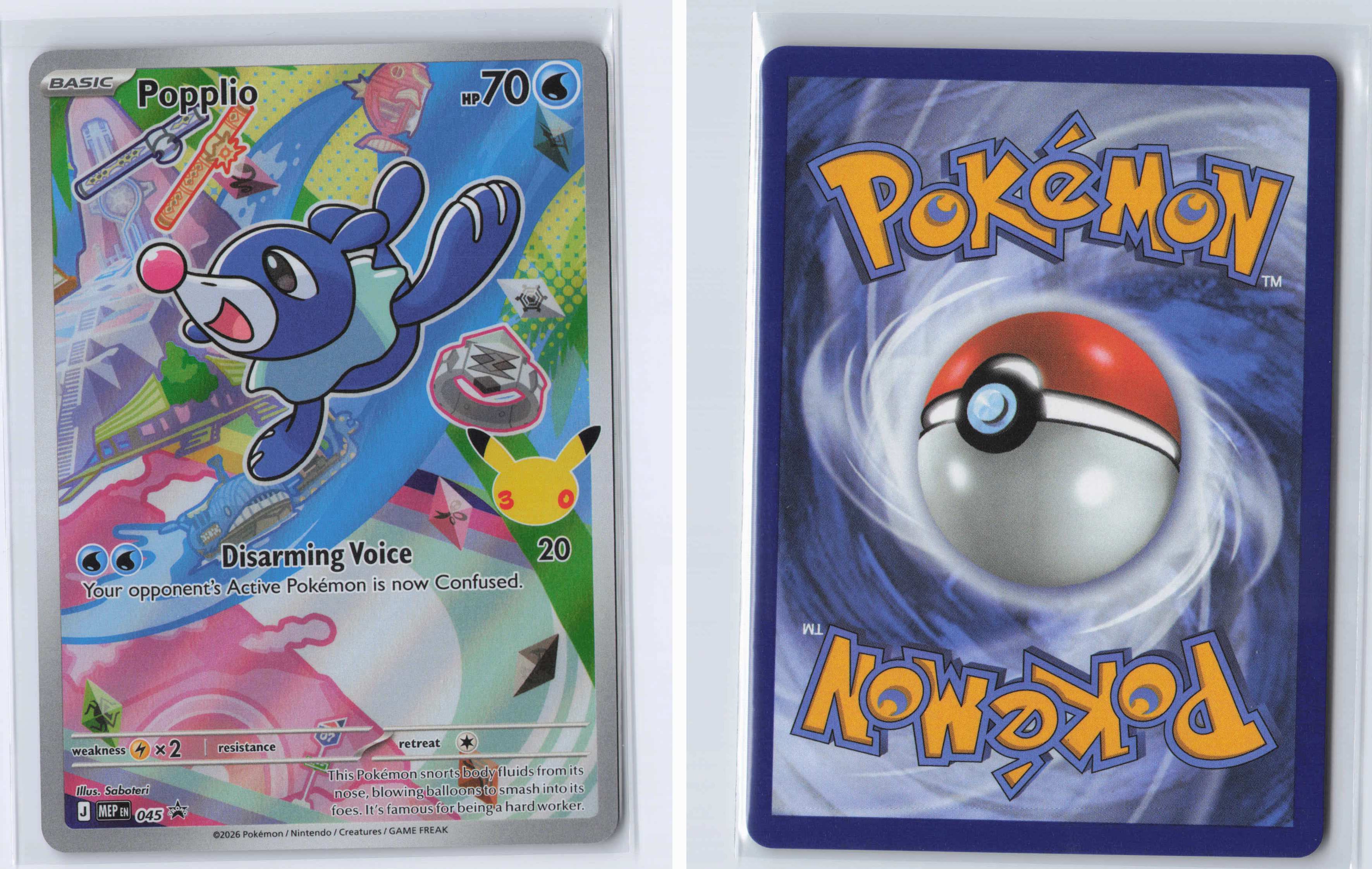 (#45) Popplio [ME: Mega Evolution Promo]