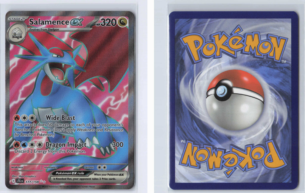 (#177/159) Salamence ex [SV09: Journey Together]