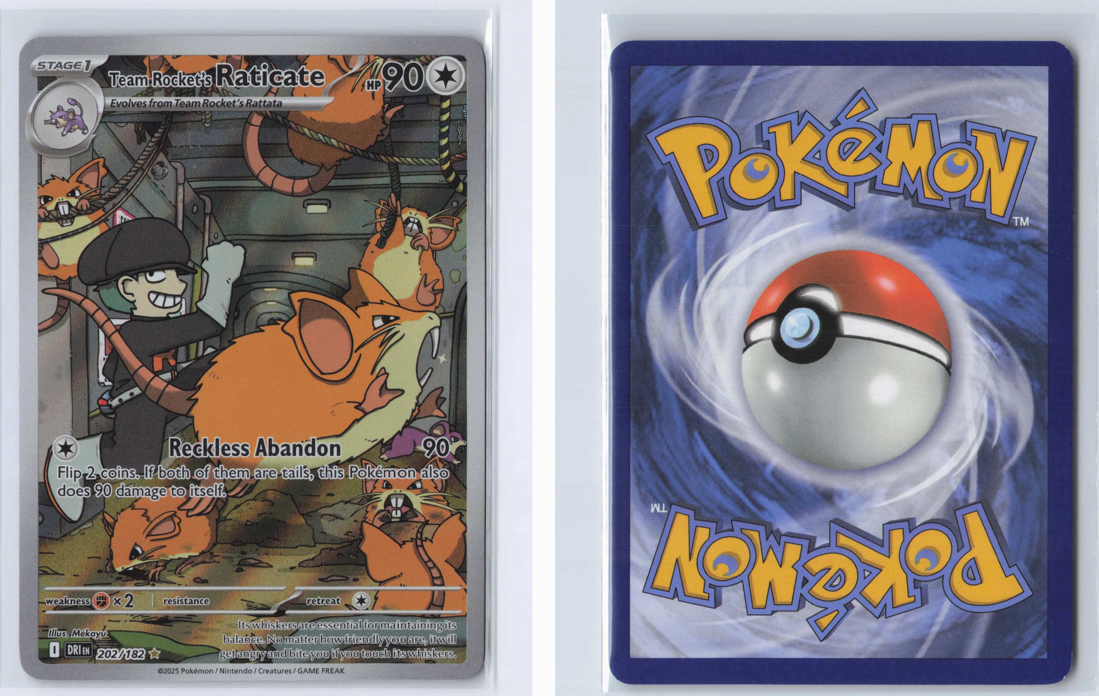 (#202/182) Team Rocket's Raticate [SV10: Destined Rivals]