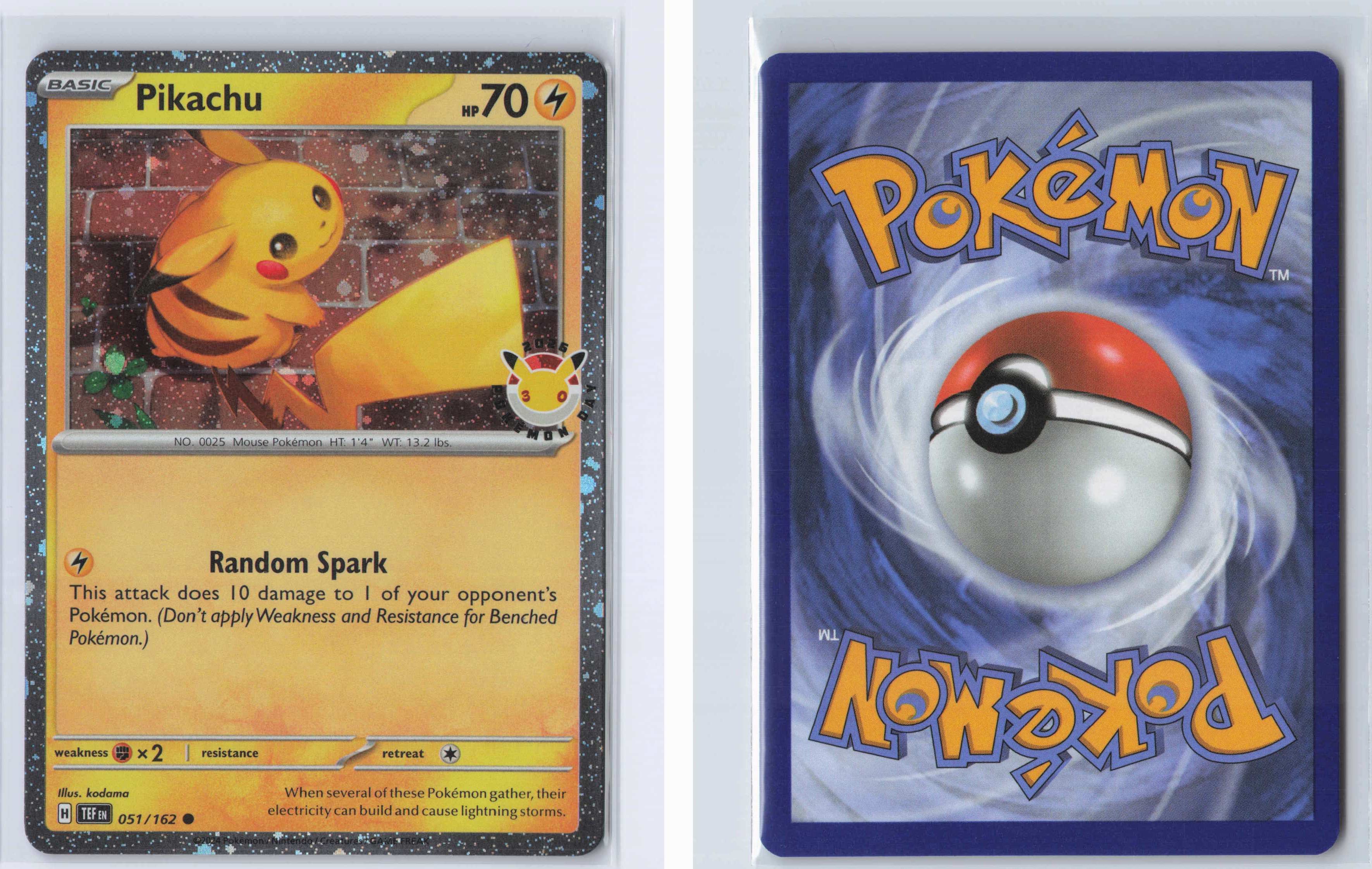 (#051/162) Pikachu (Pokemon Day 2026) [Miscellaneous Cards & Products]