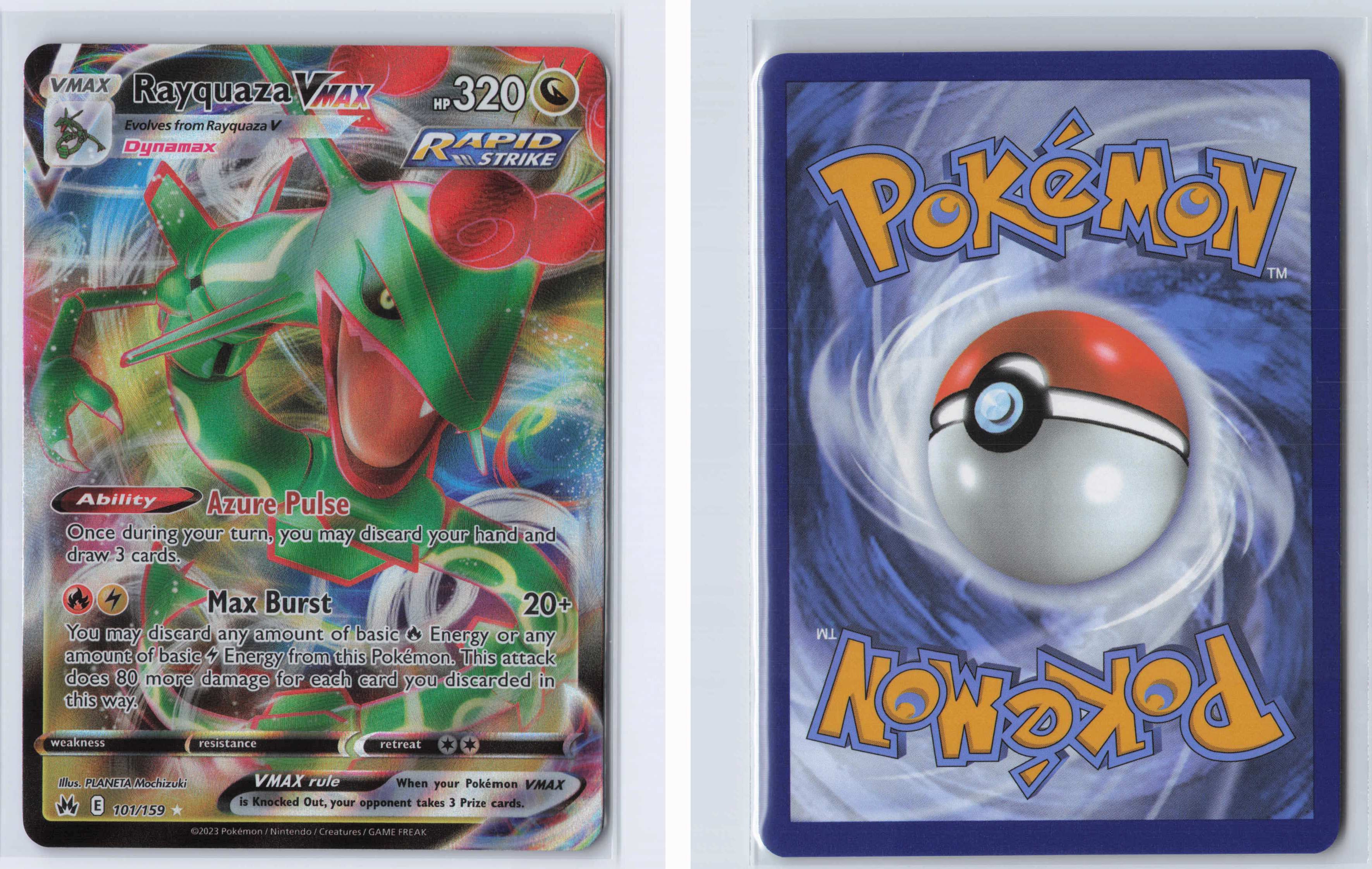 (#101/159) Rayquaza VMAX (101) [Crown Zenith]