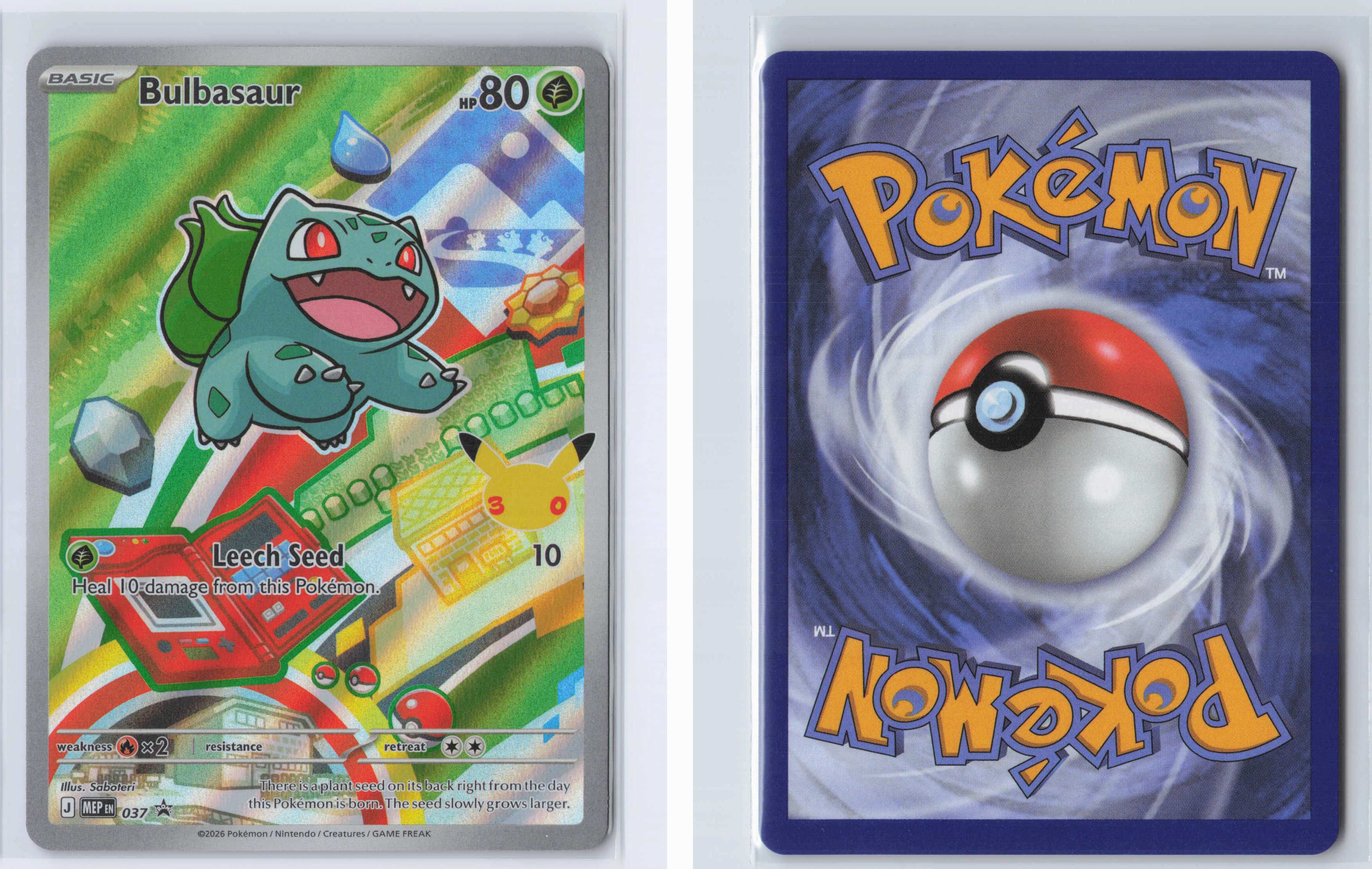 (#37) Bulbasaur [ME: Mega Evolution Promo]