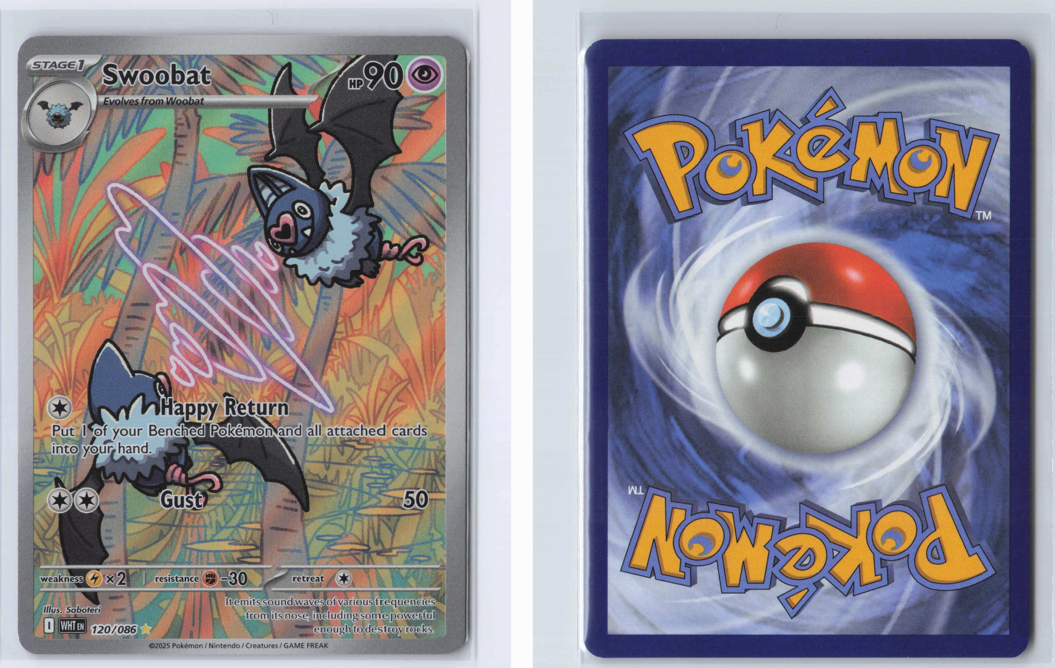 (#120/086) Swoobat - [SV: White Flare]