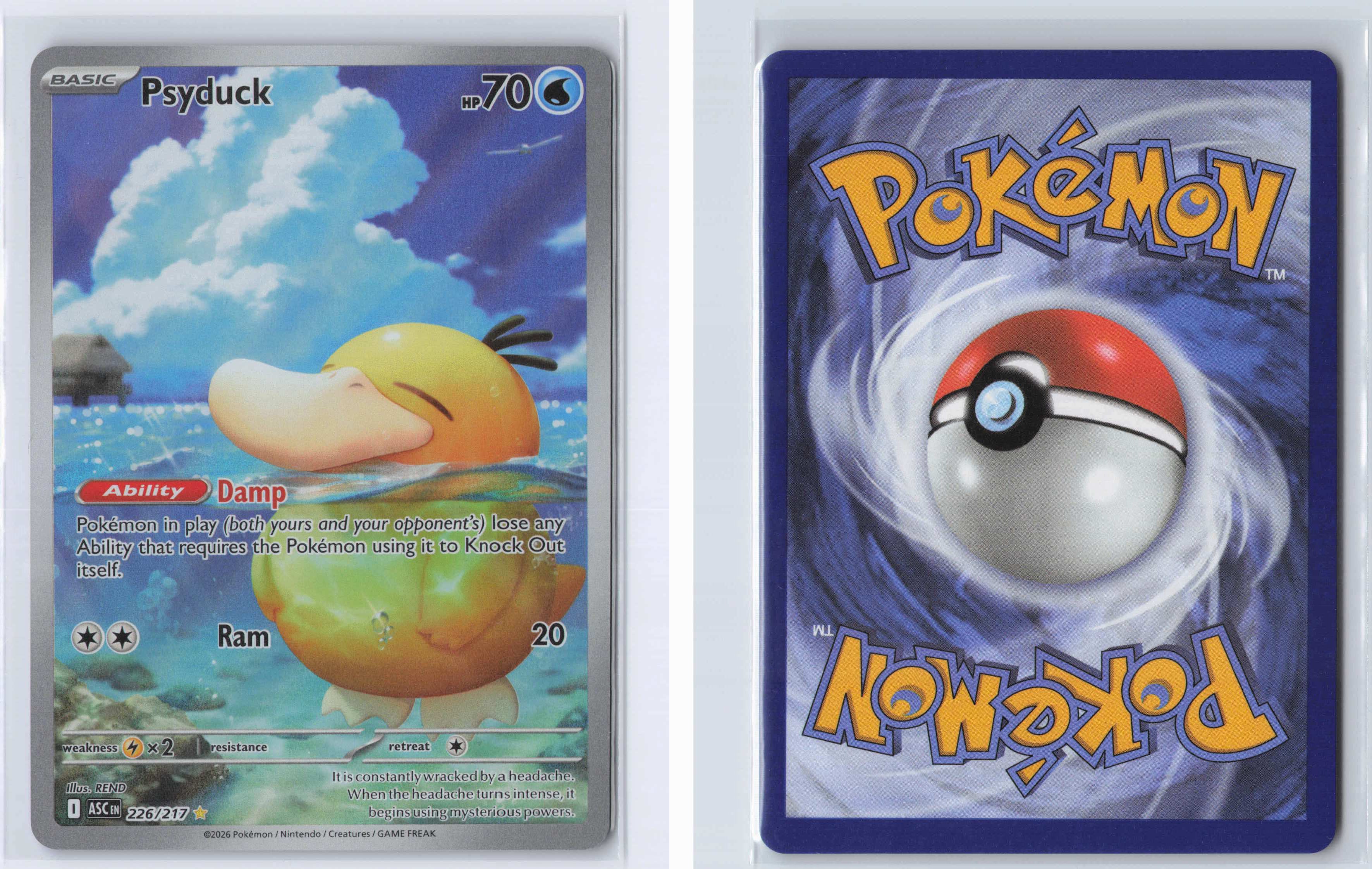 (#226/217) Psyduck [ME: Ascended Heroes]