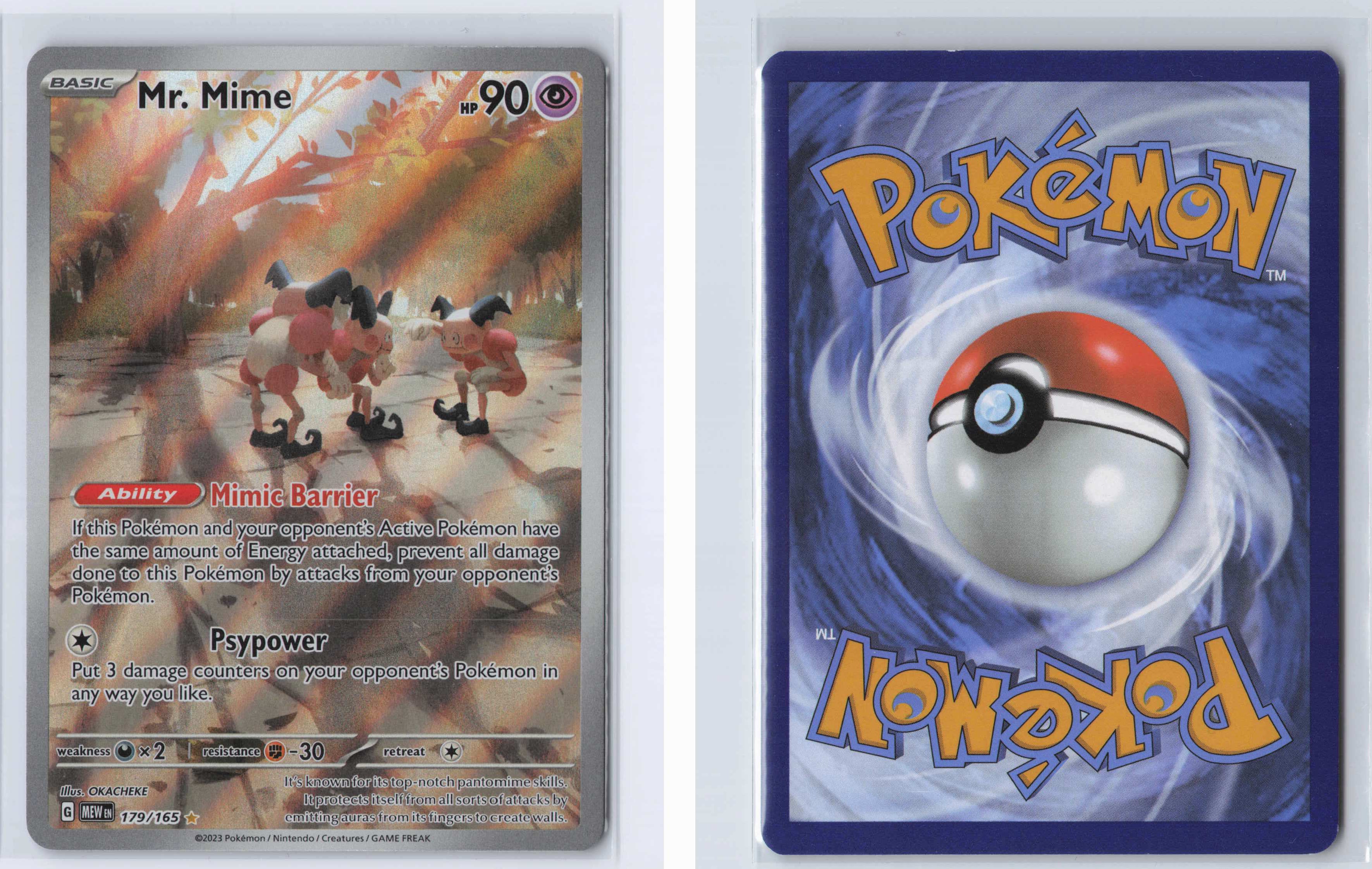 (#179/165) Mr. Mime [SV: Scarlet & Violet 151]