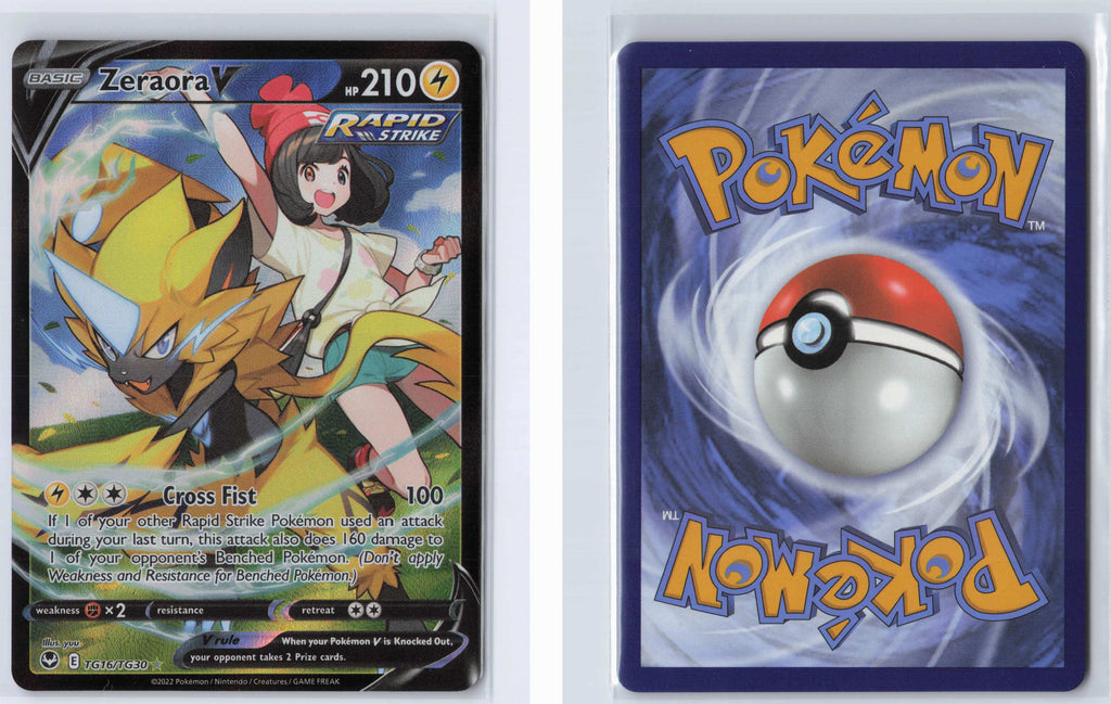 (#TG16/TG30) Zeraora V [SWSH12: Silver Tempest Trainer Gallery]