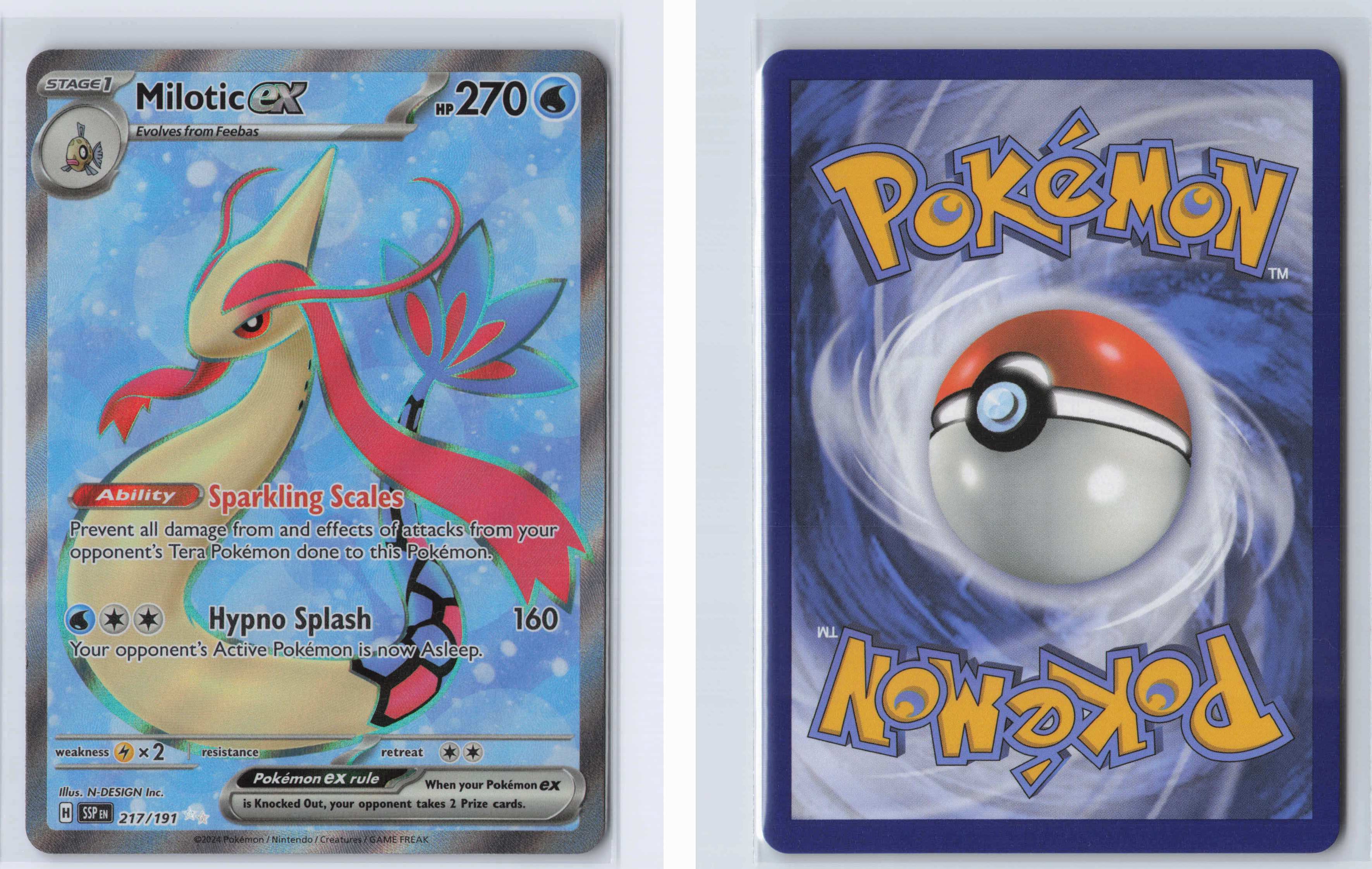 (#217/191) Milotic ex [SV08: Surging Sparks]