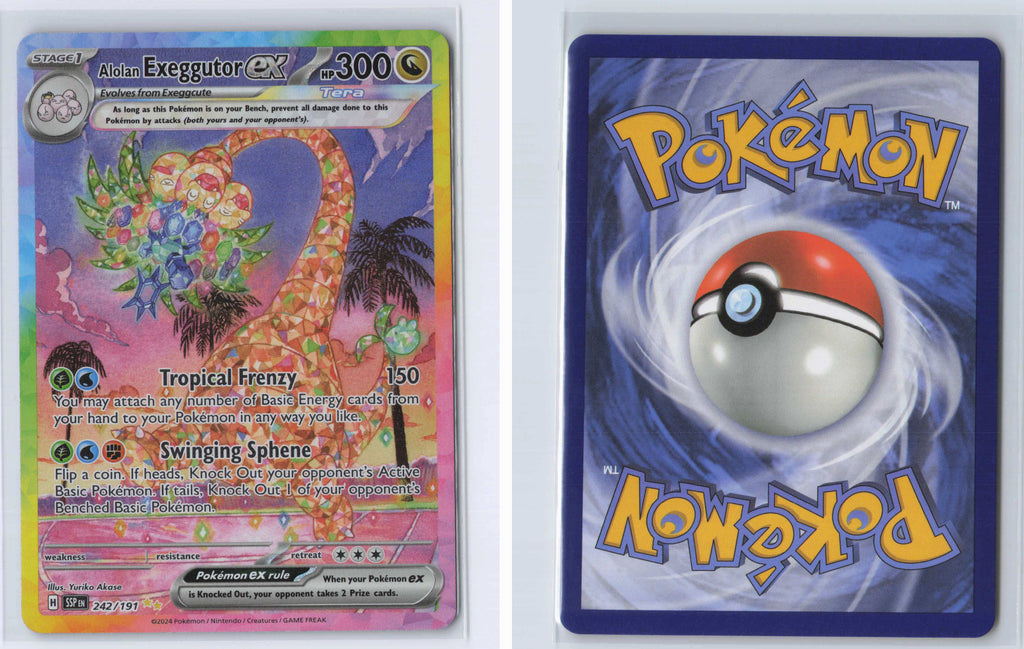 (#242/191) Alolan Exeggutor ex [SV08: Surging Sparks]