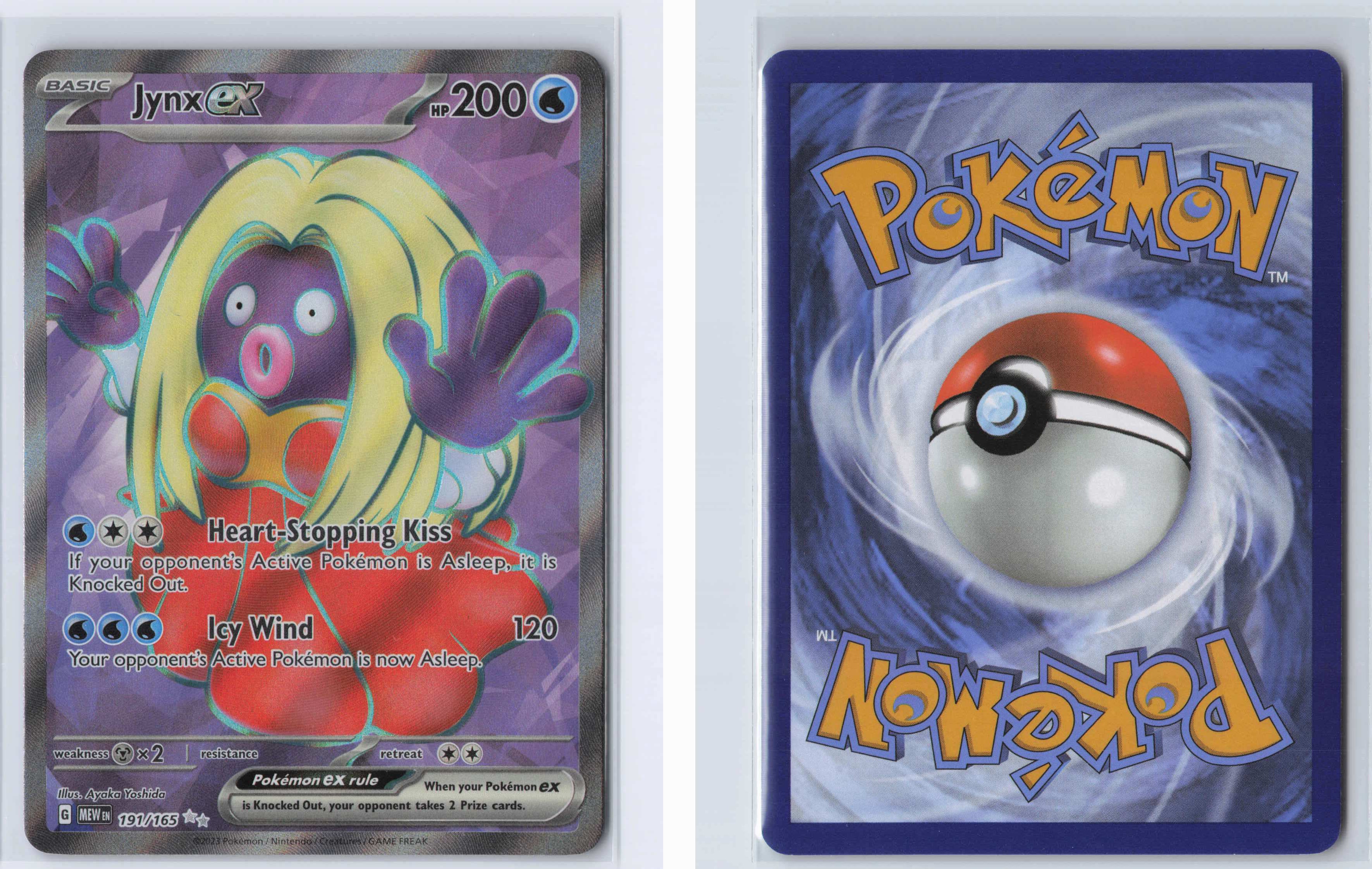 (#191/165) Jynx ex - [SV: Scarlet & Violet 151]