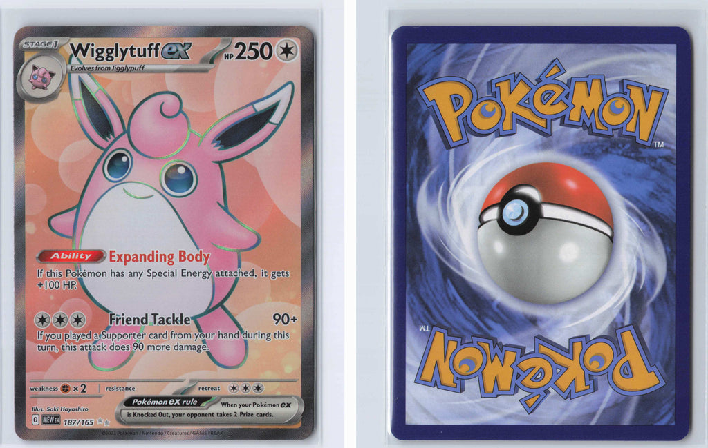 (#187/165) Wigglytuff ex [SV: Scarlet & Violet 151]