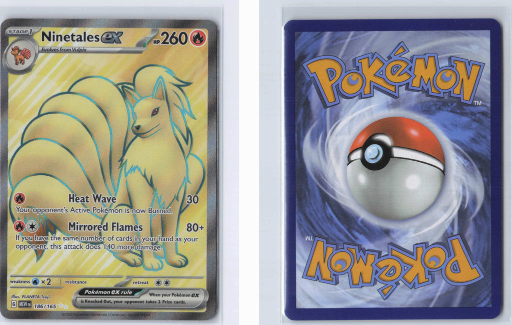 (#186/165) Ninetales ex [SV: Scarlet & Violet 151]