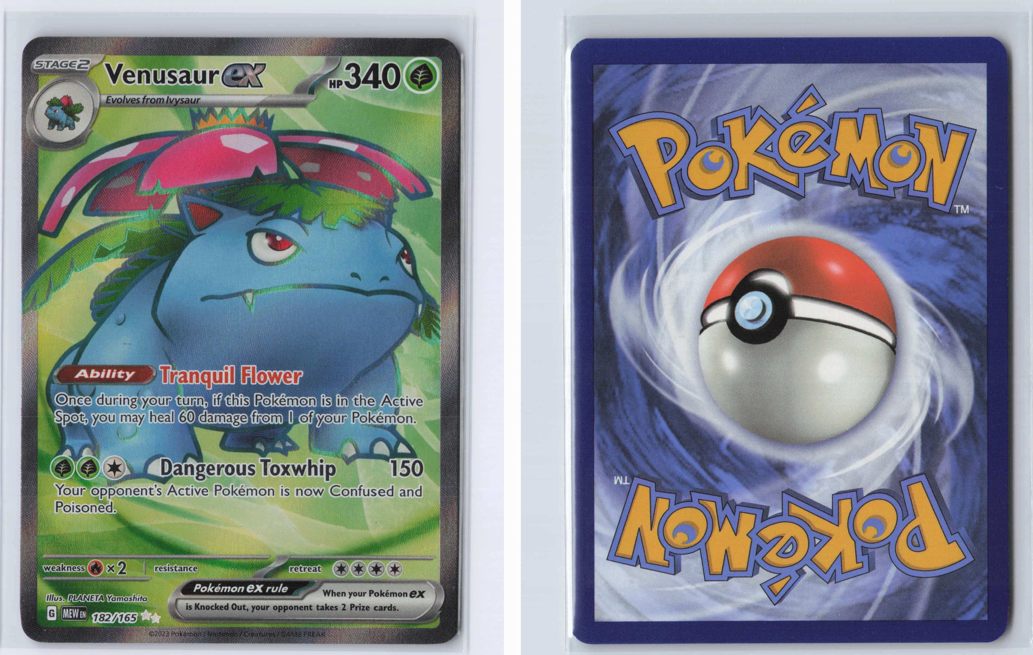 (#182/165) Venusaur ex - [SV: Scarlet & Violet 151]