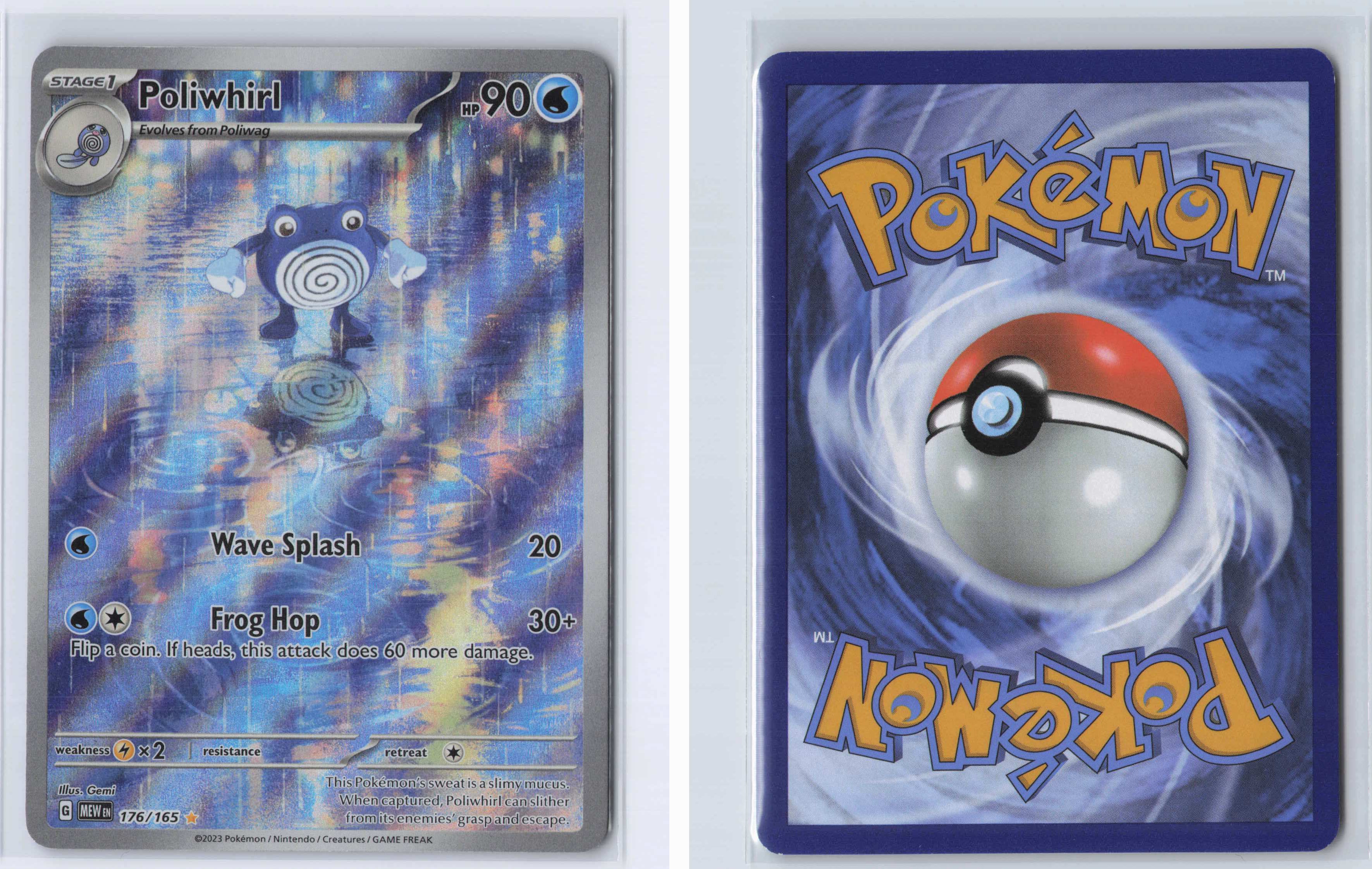 (#176/165) Poliwhirl [SV: Scarlet & Violet 151]