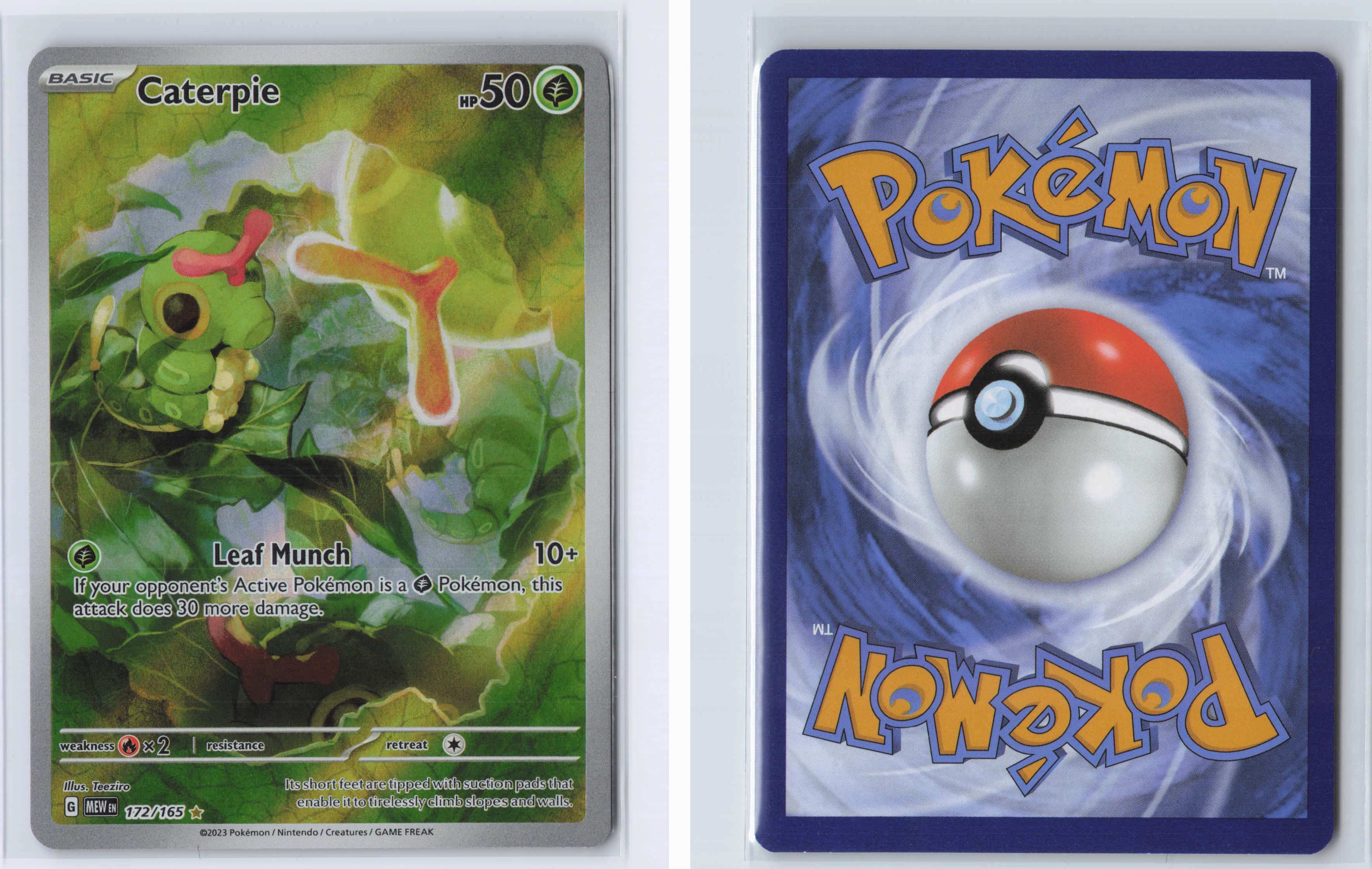 (#172/165) Caterpie [SV: Scarlet & Violet 151]
