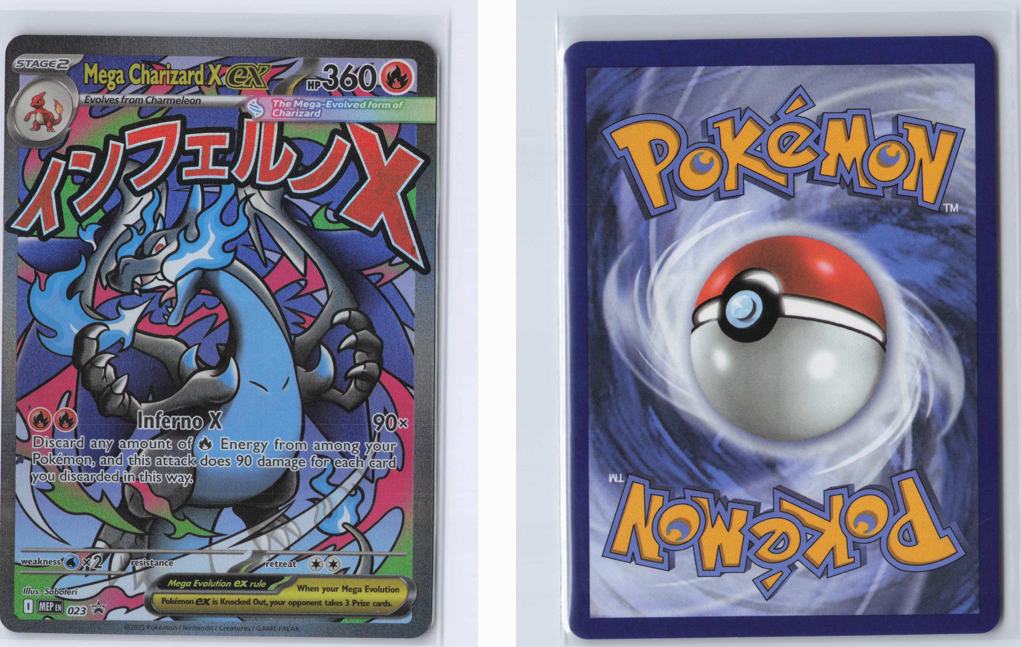 (#23) Mega Charizard X ex [ME: Mega Evolution Promo]
