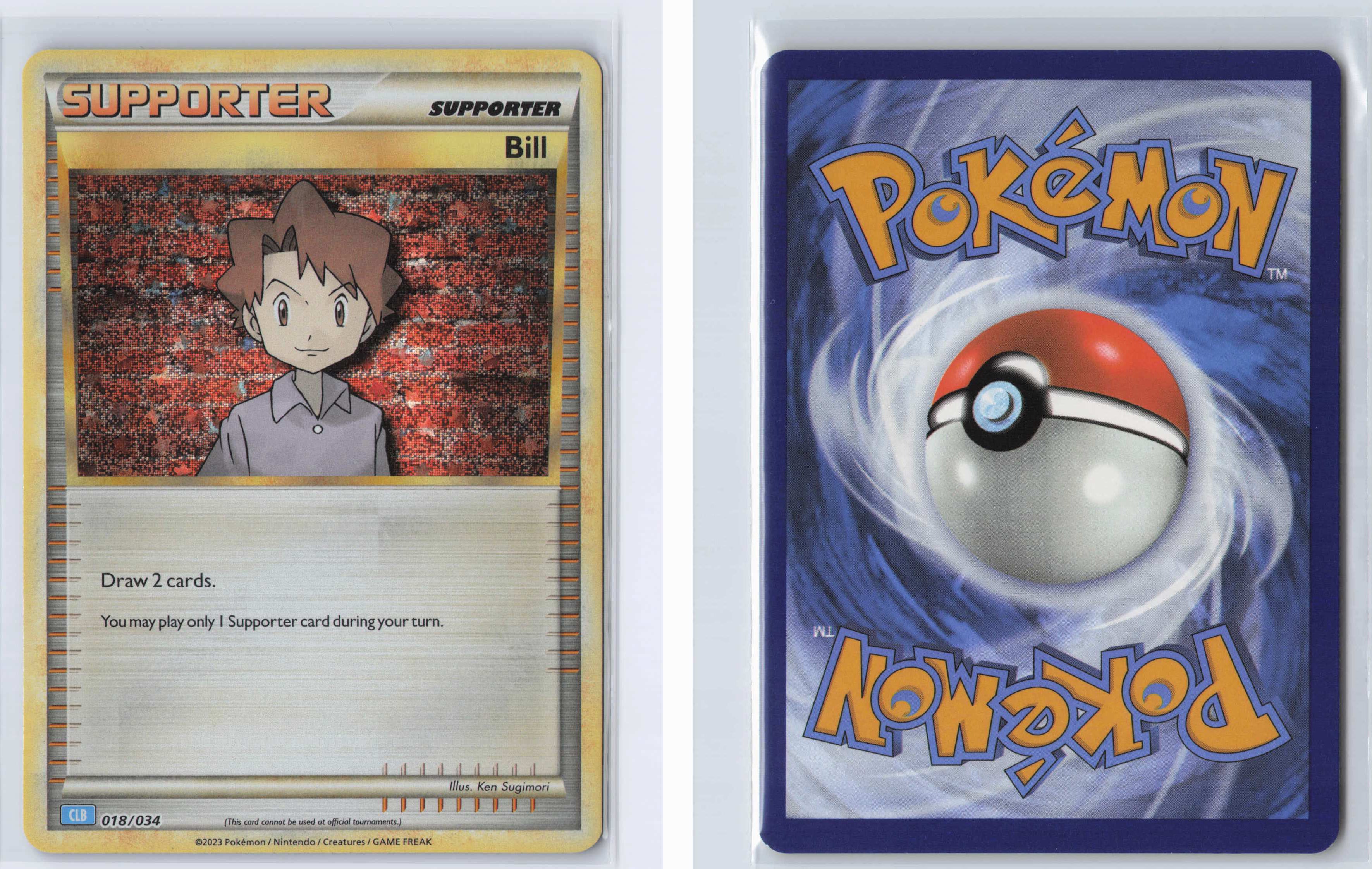(#018/034) Bill (CLB) [Trading Card Game Classic]