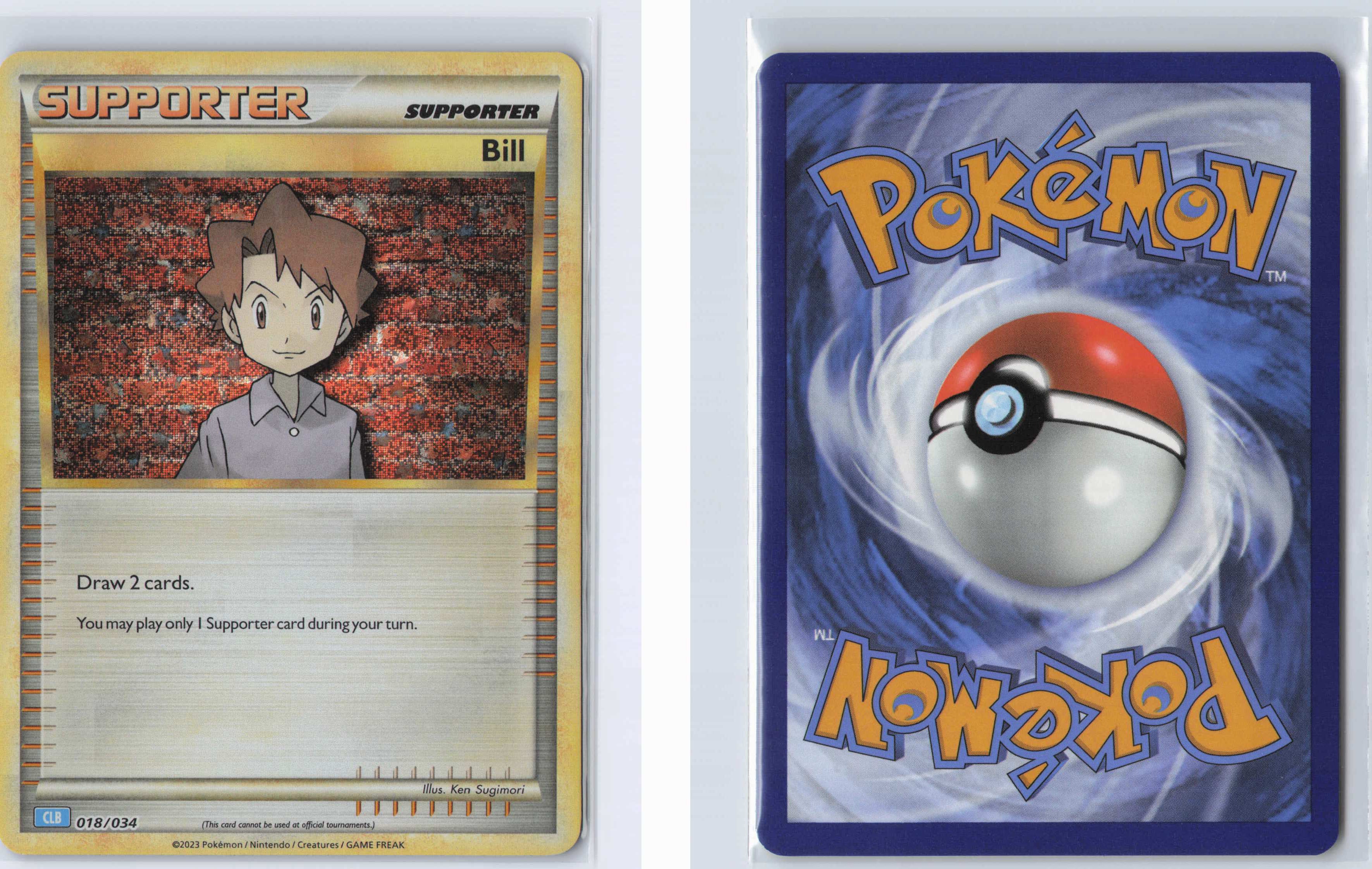 (#018/034) Bill (CLB) [Trading Card Game Classic]