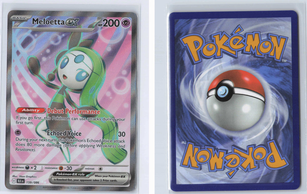 (#159/086) Meloetta ex [SV: Black Bolt]