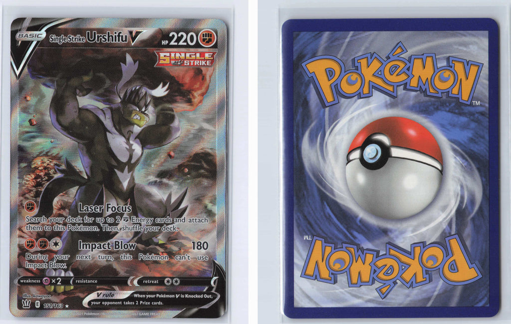 (#151/163) Single Strike Urshifu V (Alternate Full Art) [SWSH05: Battle Styles]