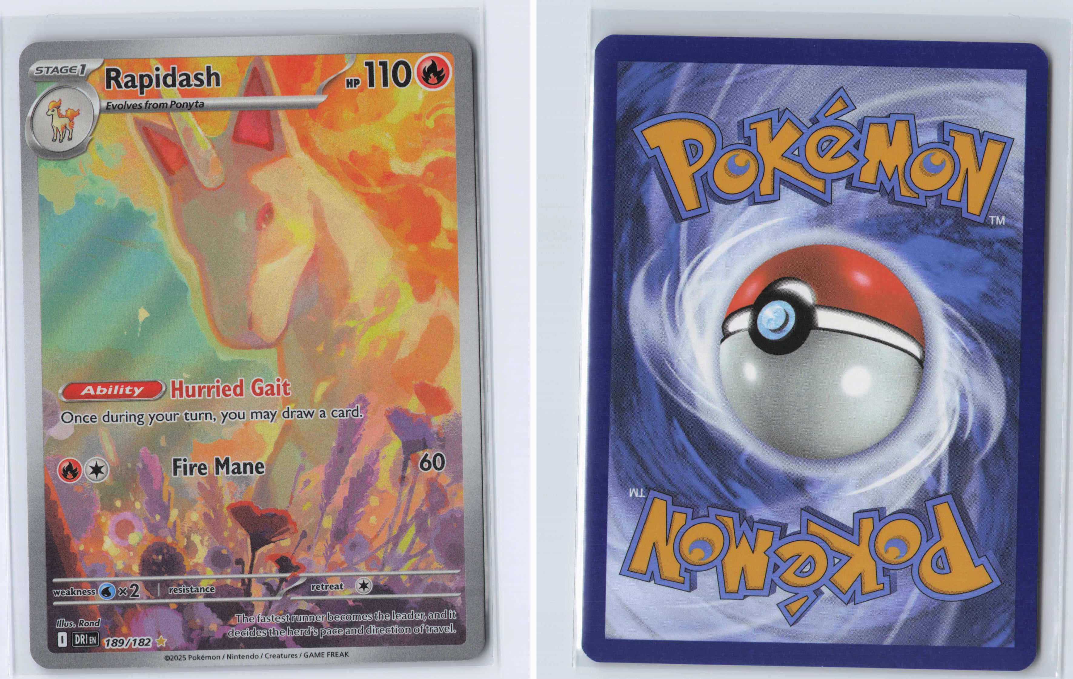 (#189/182) Rapidash [SV10: Destined Rivals]