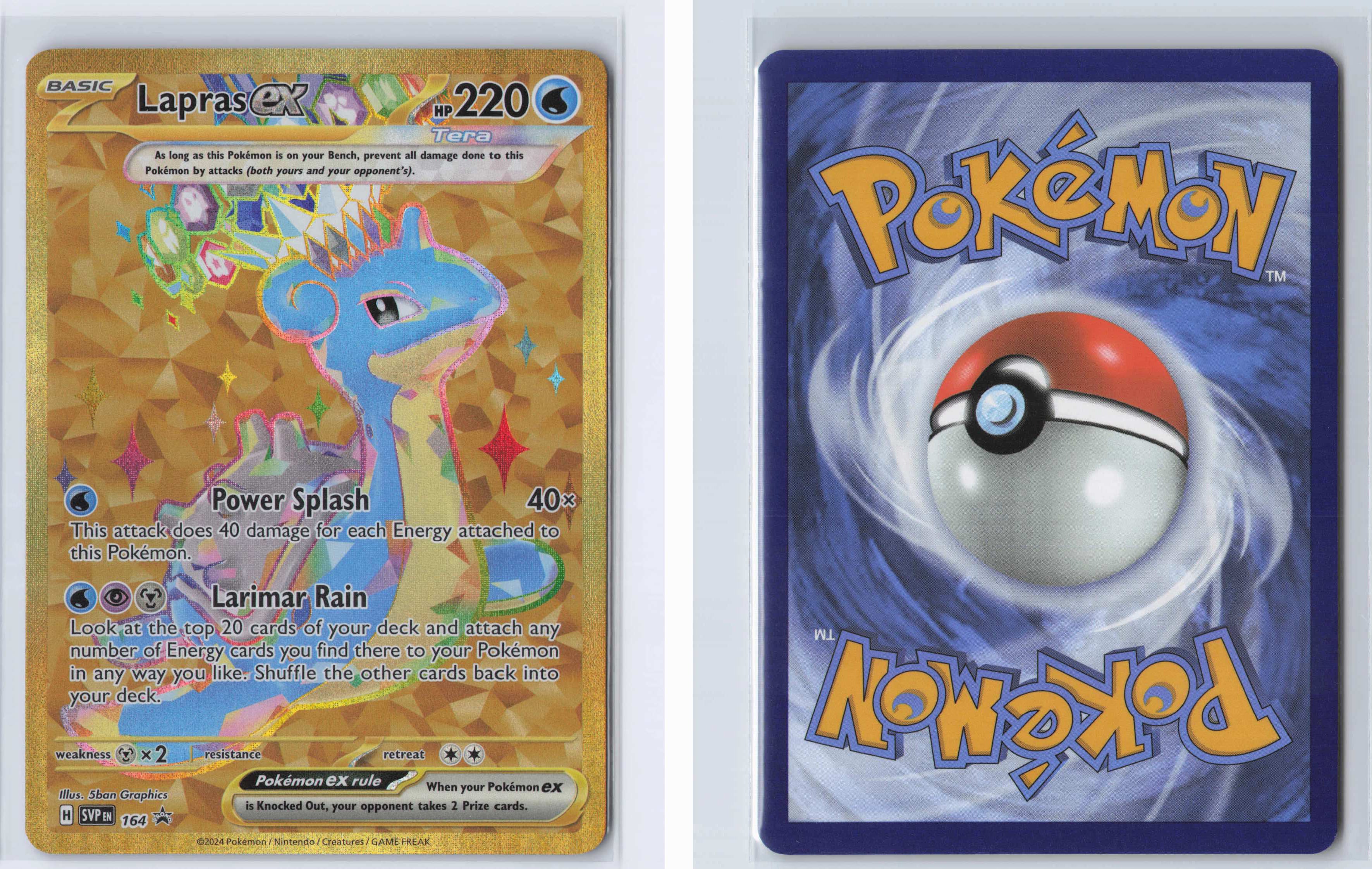 (#164) Lapras ex - [SV: Scarlet & Violet Promo Cards]