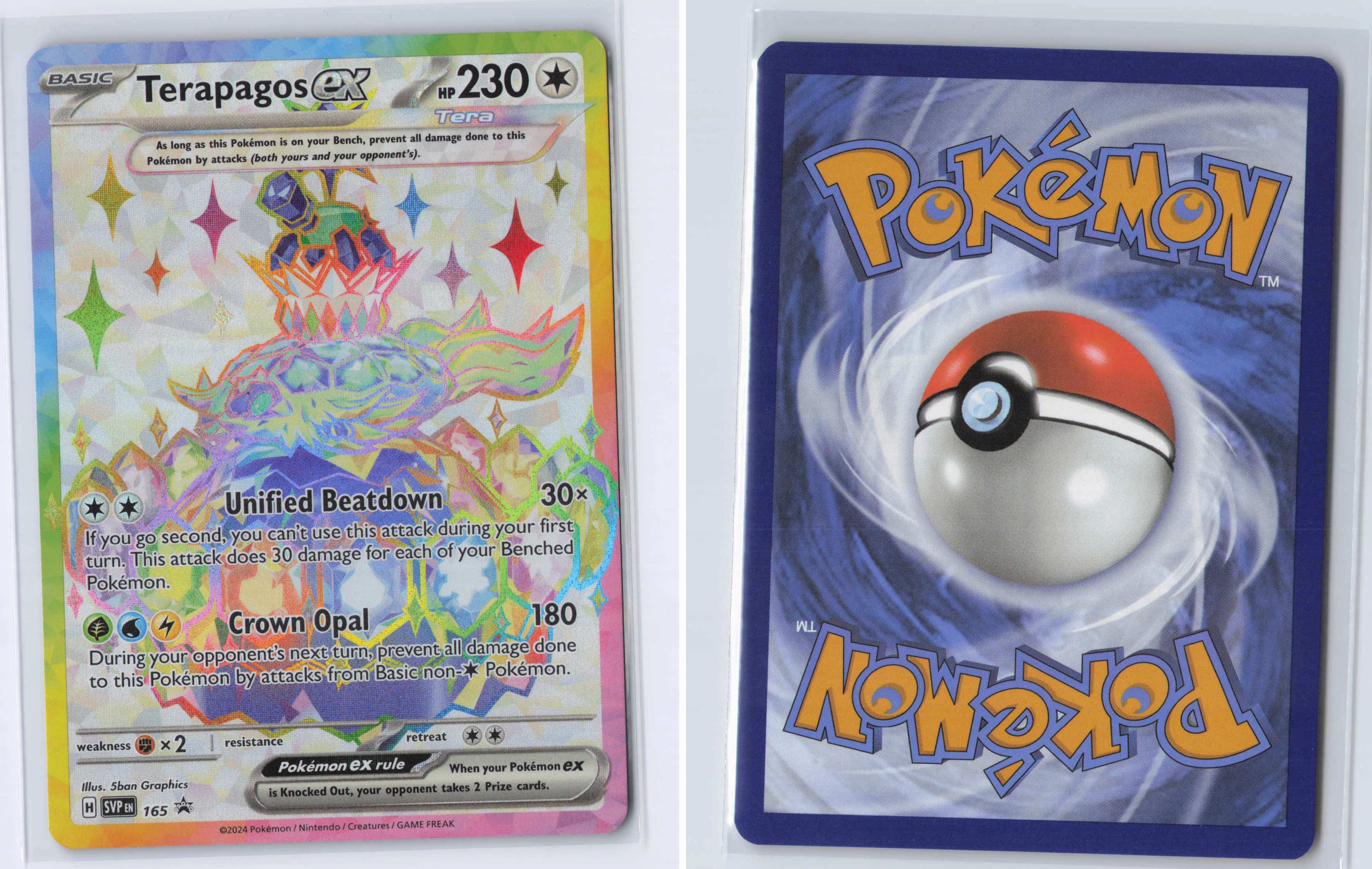 (#165) Terapagos ex - [SV: Scarlet & Violet Promo Cards]