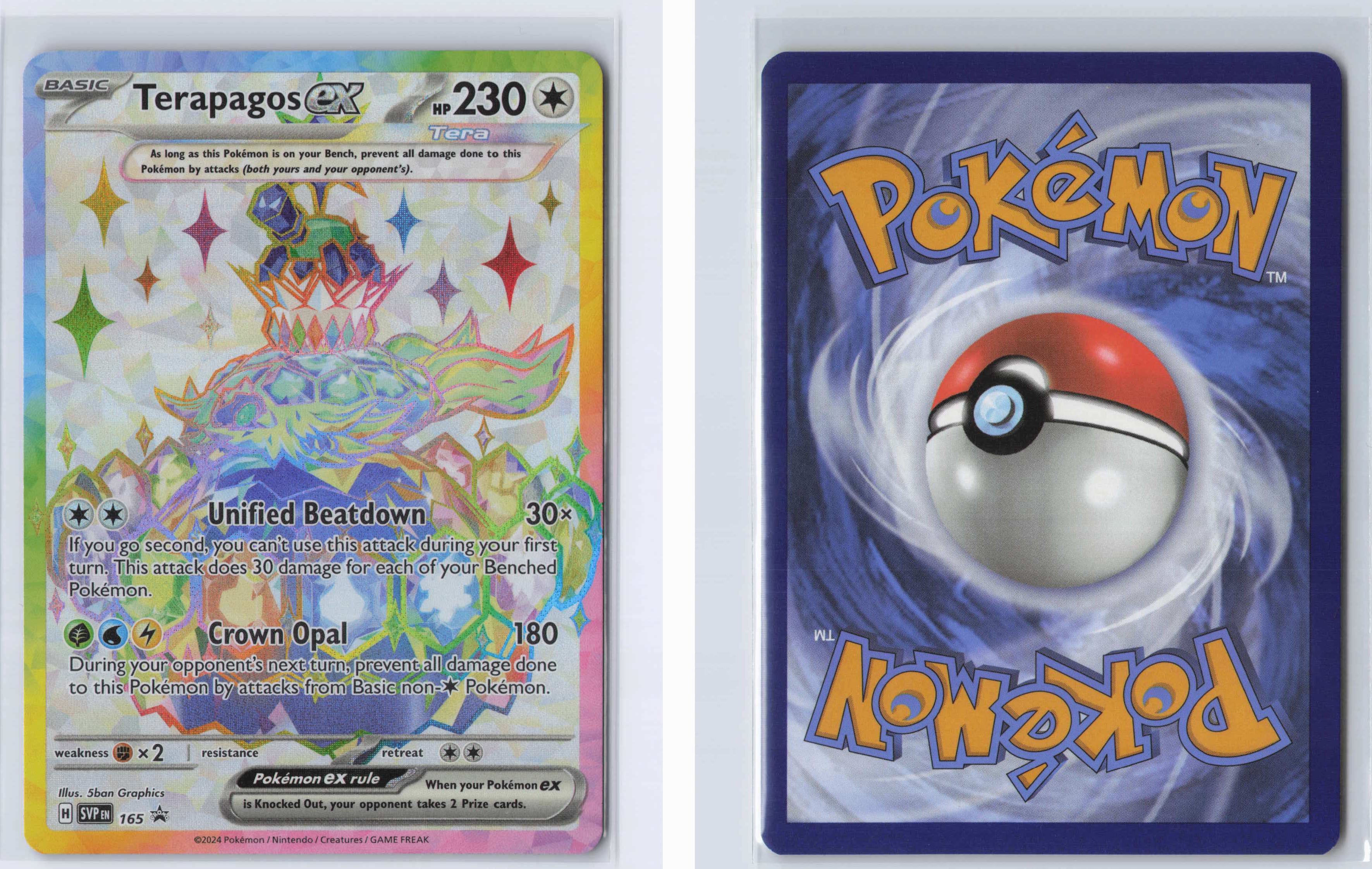 (#165) Terapagos ex - [SV: Scarlet & Violet Promo Cards]