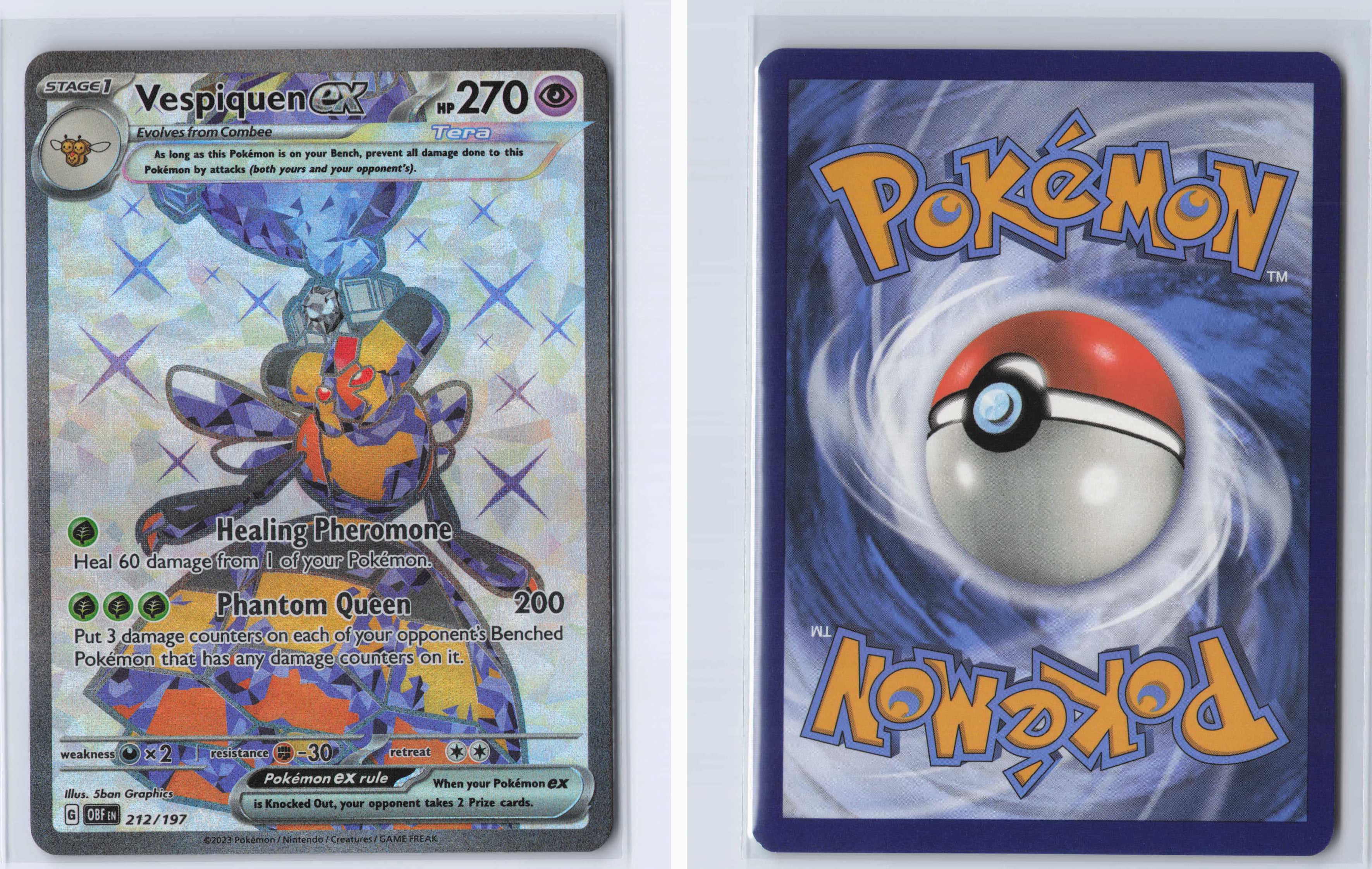 (#212/197) Vespiquen ex [SV03: Obsidian Flames]
