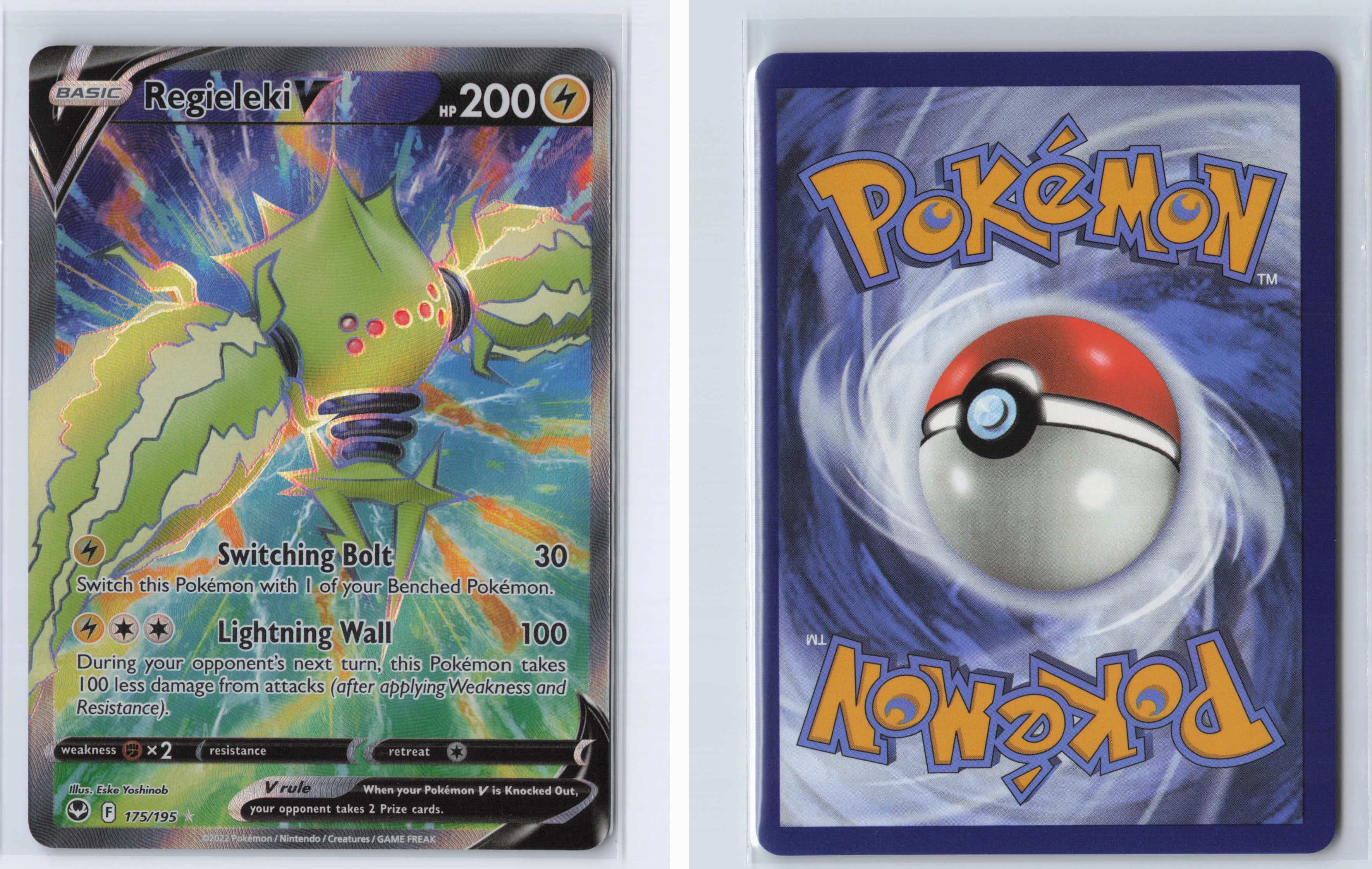(#175/195) Regieleki V (Full Art) [SWSH12: Silver Tempest]