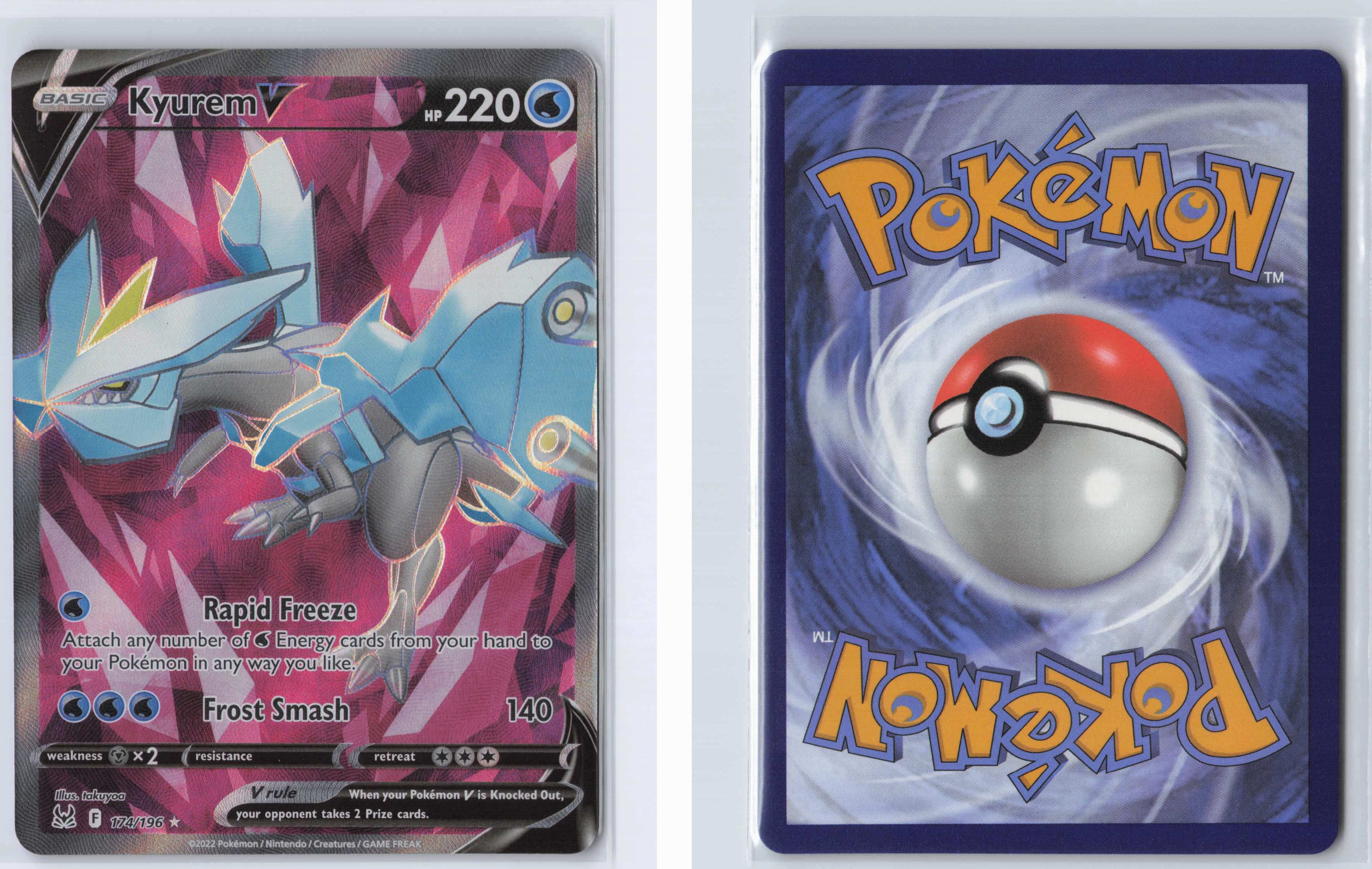 (#174/196) Kyurem V (Full Art) [SWSH11: Lost Origin]