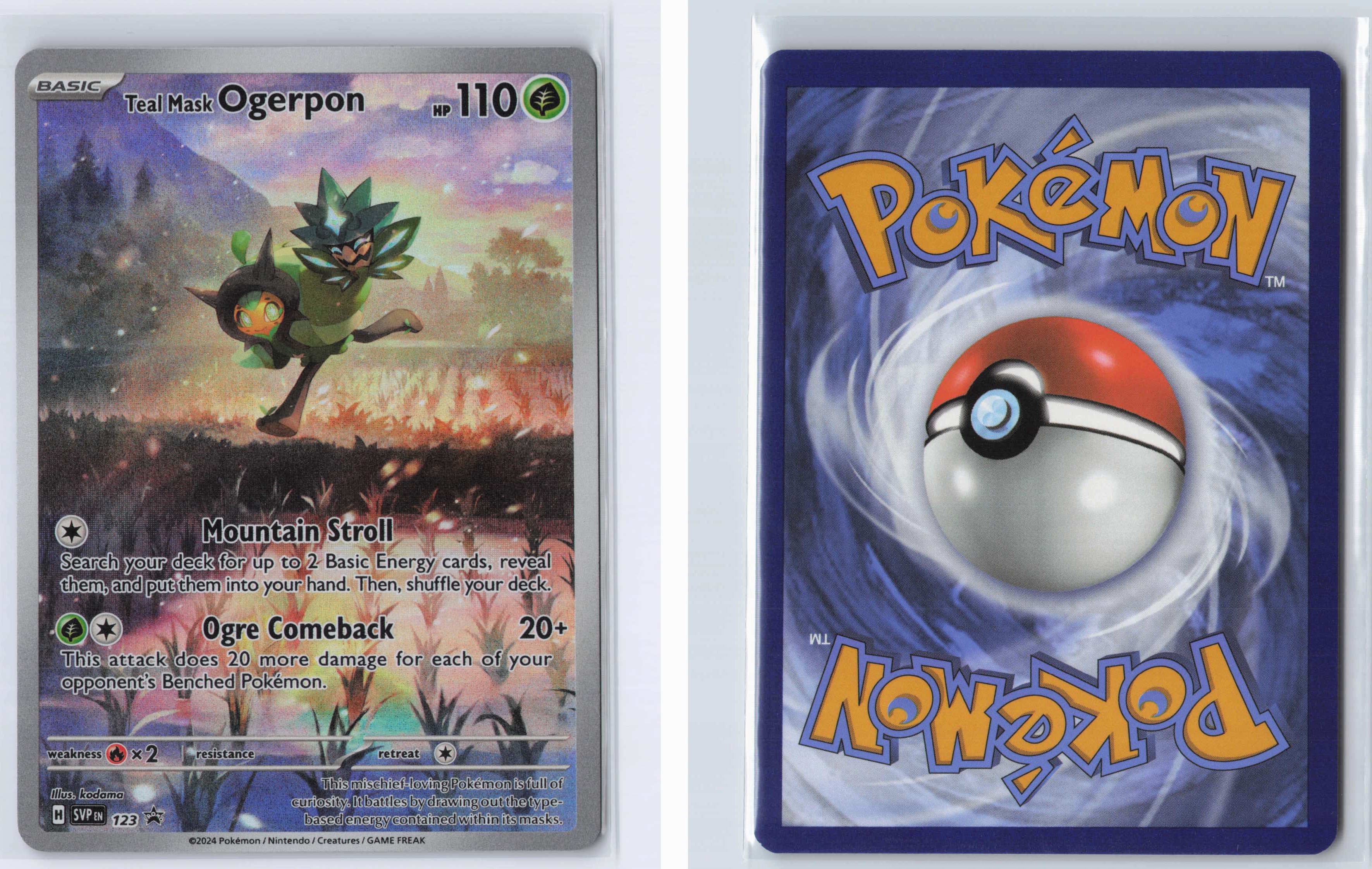 (#123) Teal Mask Ogerpon [SV: Scarlet & Violet Promo Cards]
